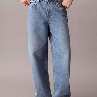 Calvin Klein jeans celeste barrel LV047F684G CELESTE CALVIN KLEIN 