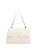 Vivienne D Mini Bag Soft borsa bianco trapuntata
