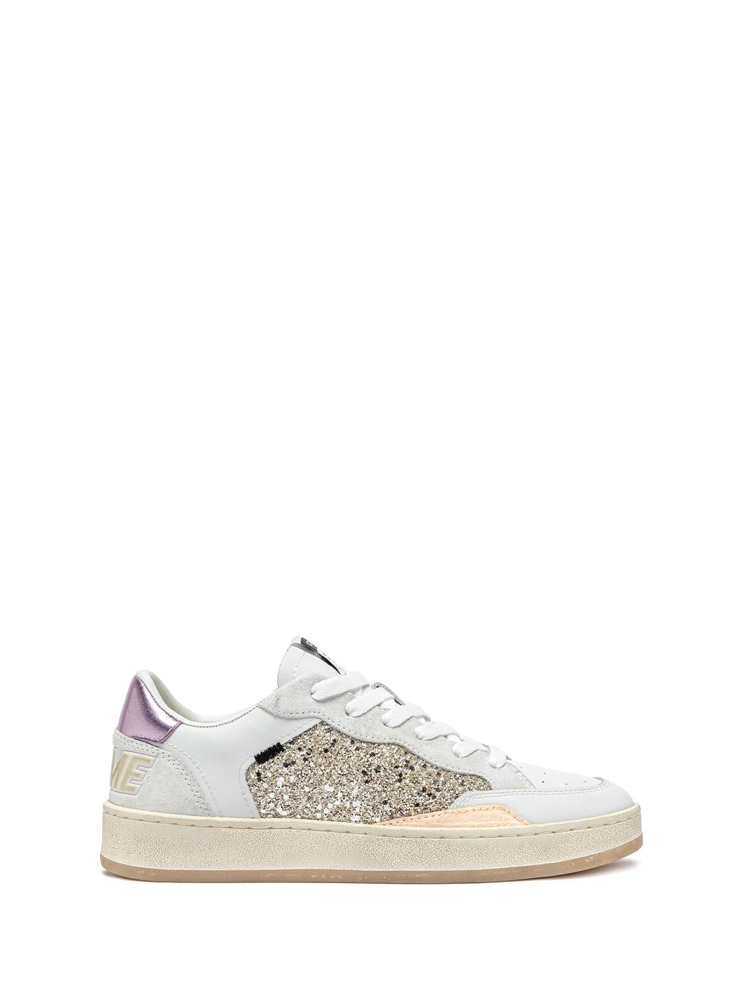 Crime Chelsea sneakers bianco con glitter 20206 BIANCO CRIME 