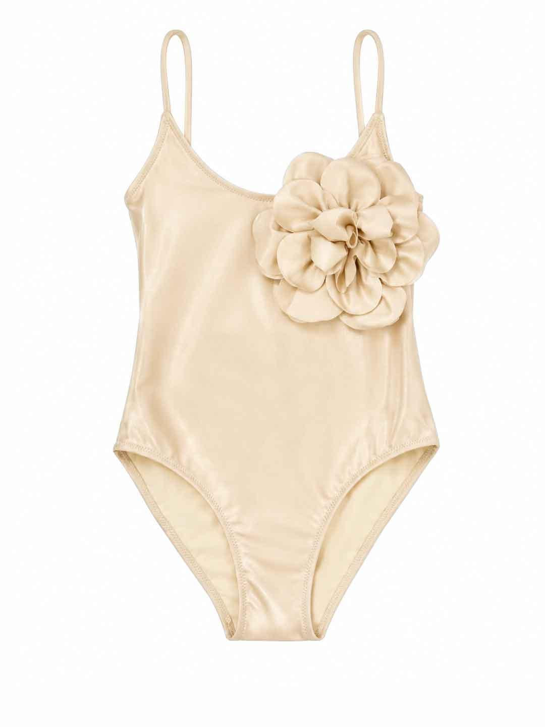 Island Coco costume kids panna intero con fiore 3-14 anni ICJ78 PANNA ISLAND COCO 
