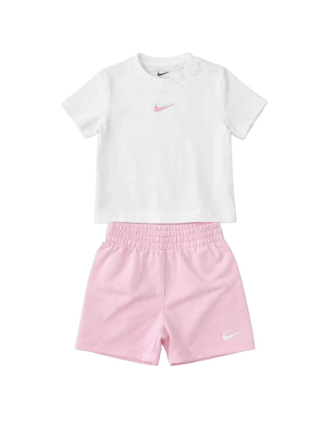 Nike coordinato kids rosa con logo rosa 2-7 anni 36P028 A9Y ROSA NIKE 
