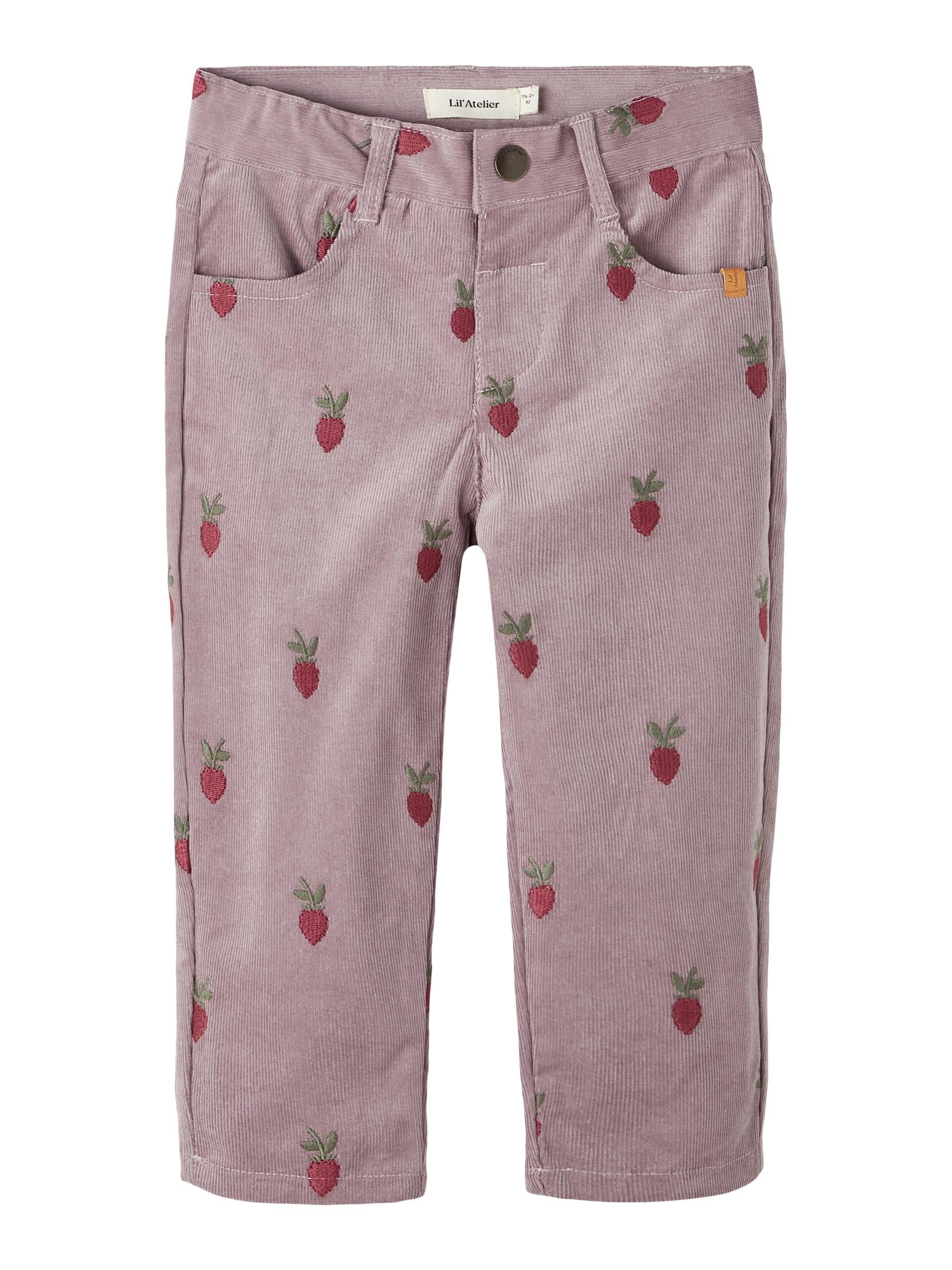 Lil'Atelier pantaloni kids lilla in velluto 13222191 LILLA Lil'Atelier 