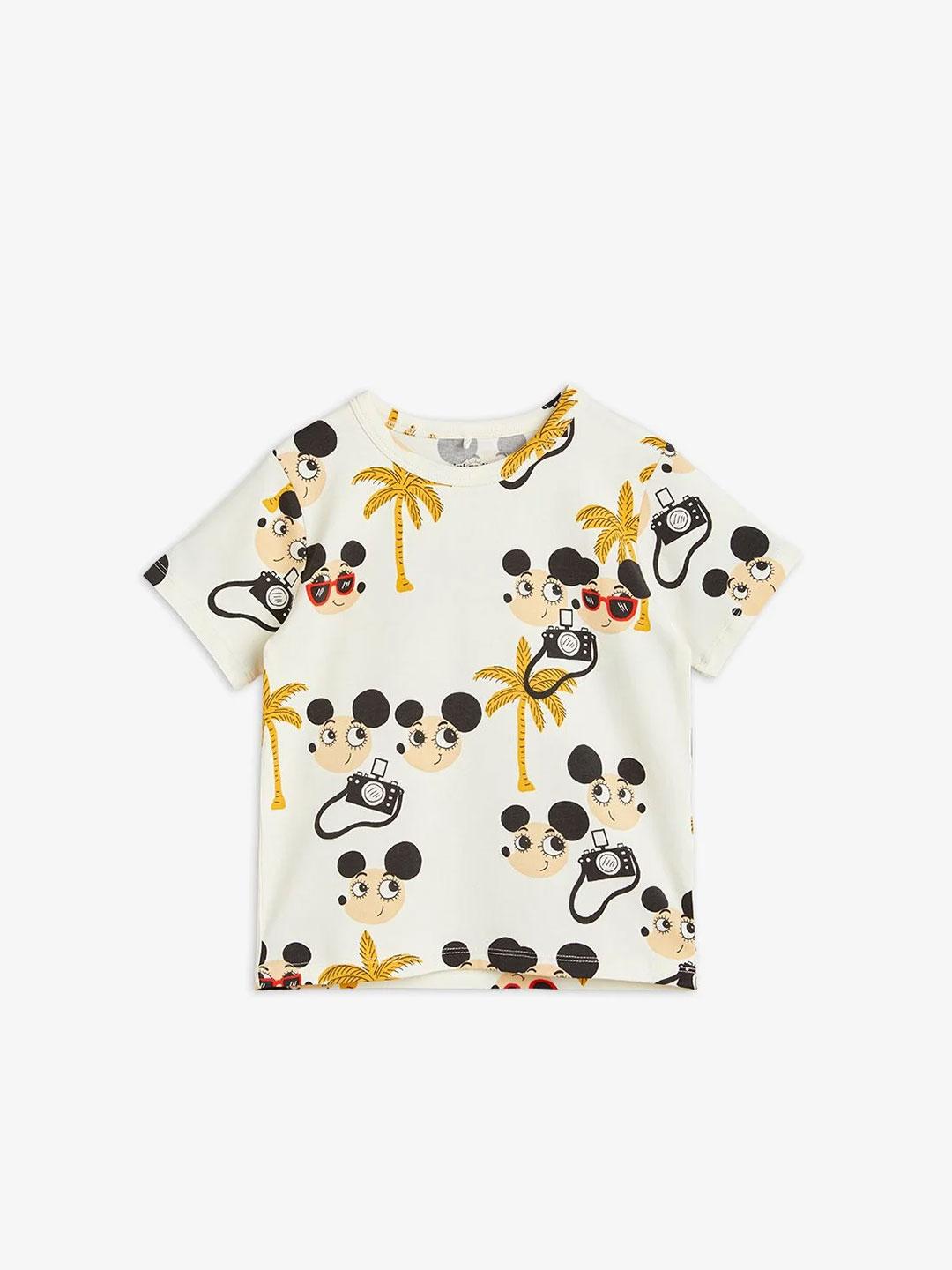 Mini Rodini Kids t shirt Ritzratz bianca 2322015400 PANNA MINI RODINI 