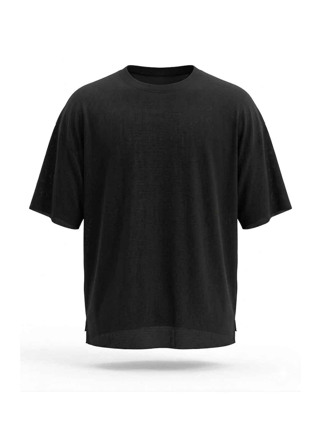 Eleh t-shirt nero in raso SS260191 NERO ELEH 