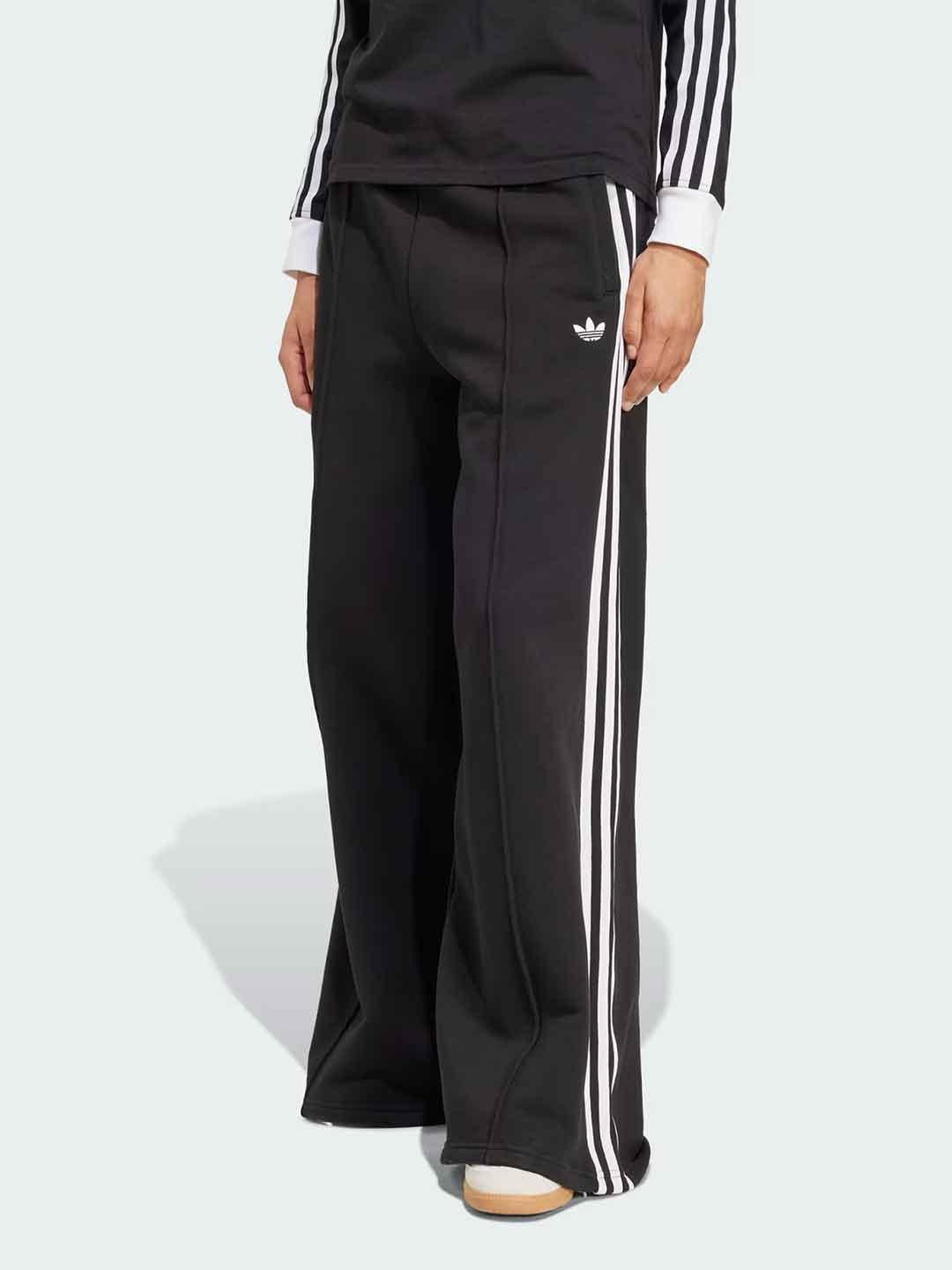 Adidas Adicolor pantalone nero a palazzo JV7473 NERO ADIDAS 