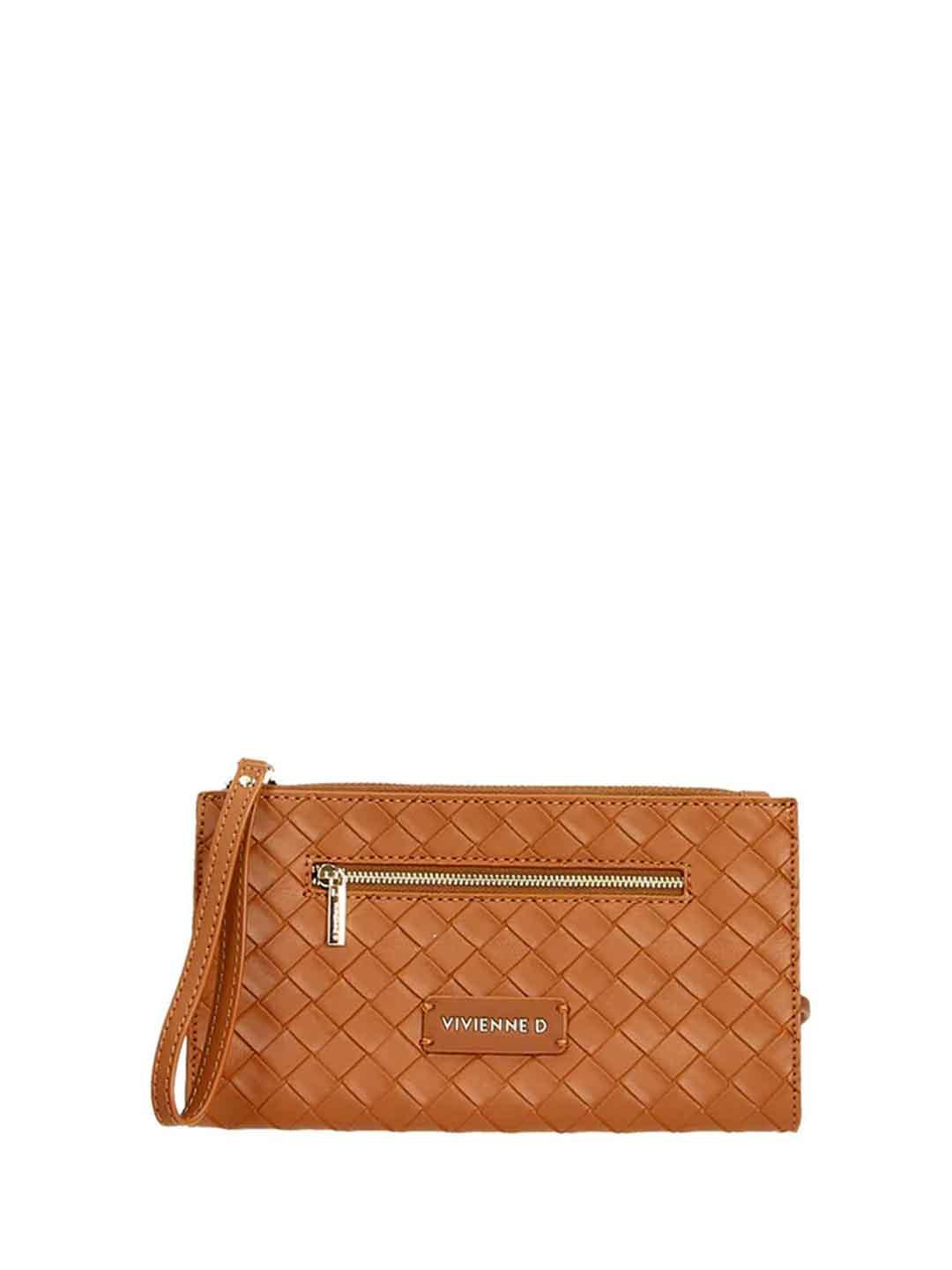 Vivienne D Busta Twist pochette cuoio VATW040 CUOIO VIVIENNE D 