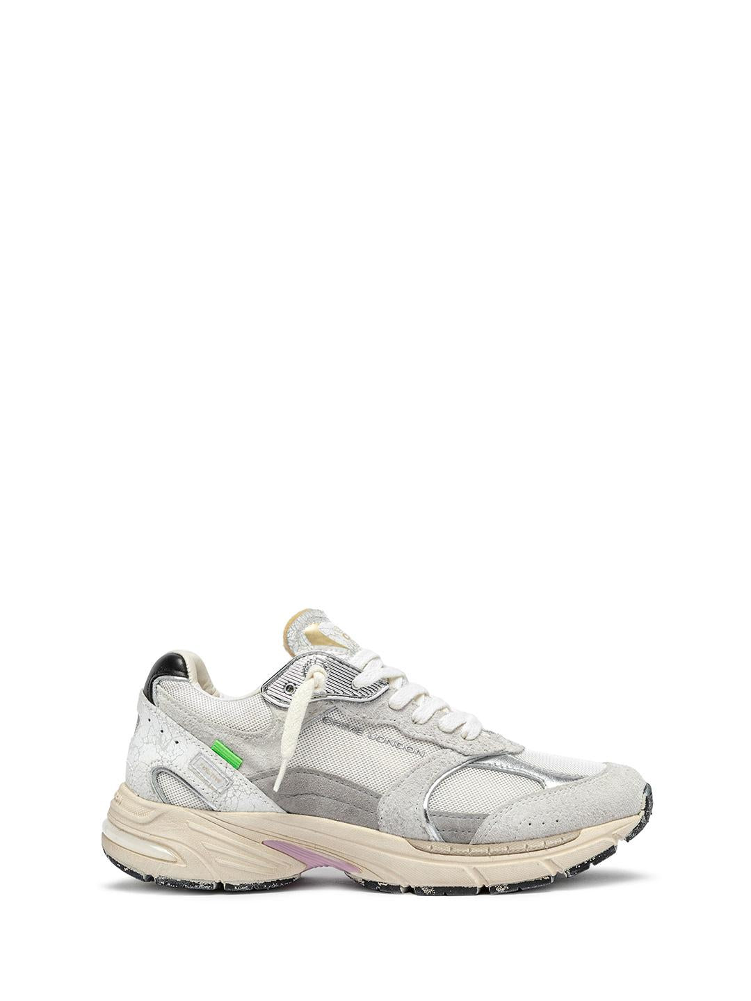 Crime Fugitive 9094 sneakers bianco con tab nero 20304 BIANCO CRIME 