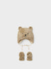 Name It kids beige set guanti e cappello