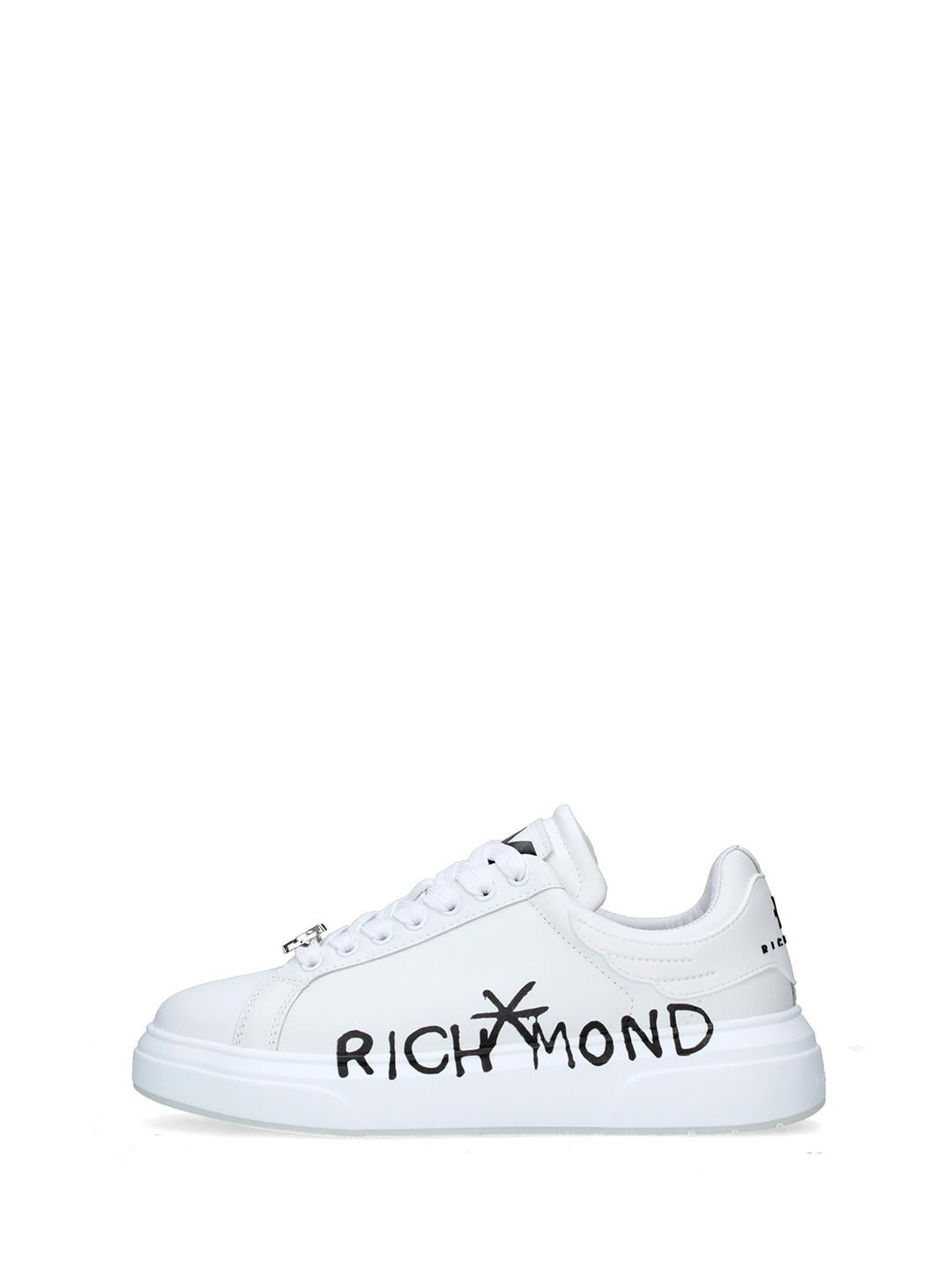John Richmond 25314 CP sneakers bianco con graffiti 25314-CP BIANCO JOHN RICHMOND 