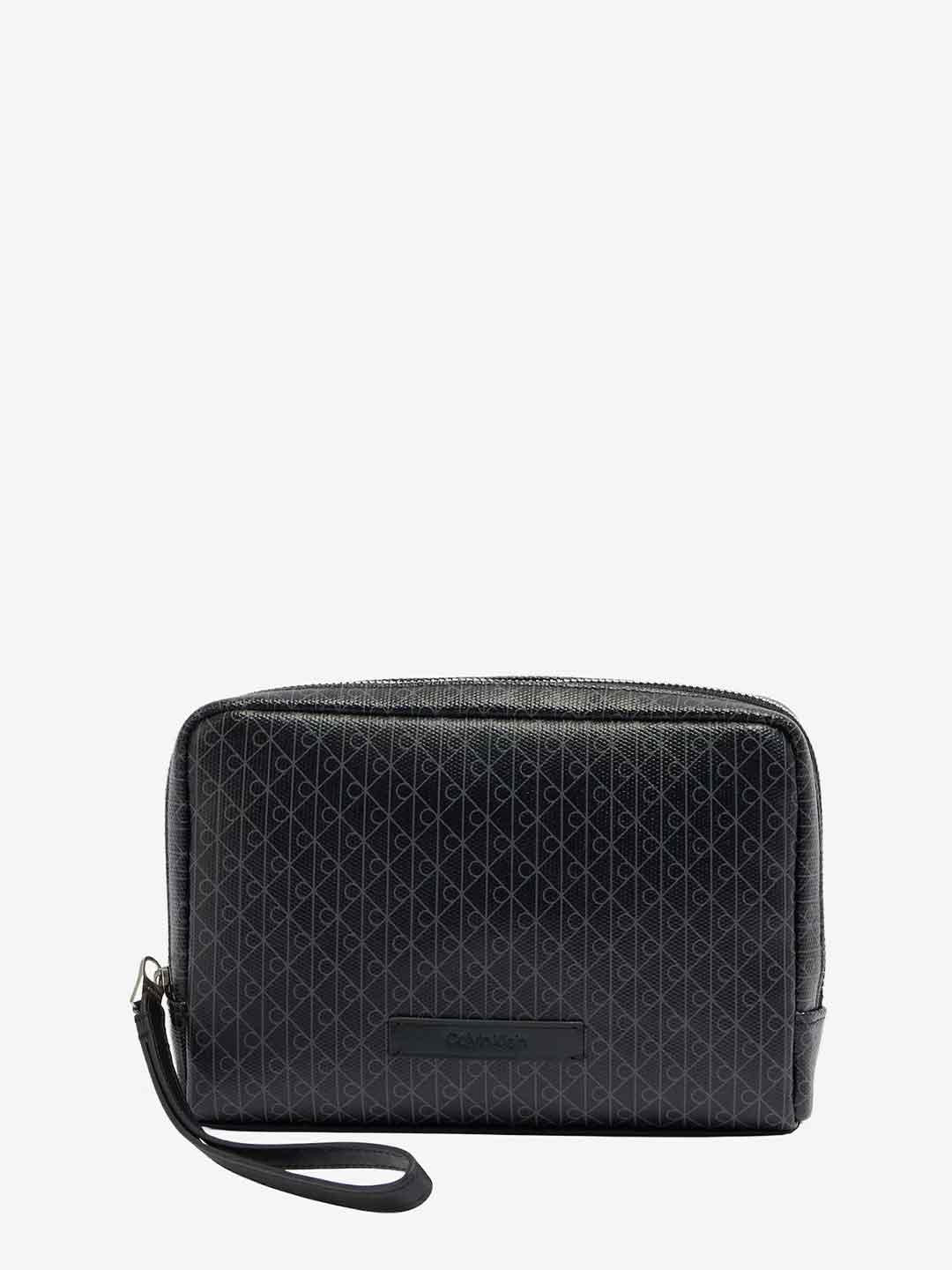 Calvin Klein pochette grigio con multilogo LV04D1240G-PCX GRIGIO CALVIN KLEIN 