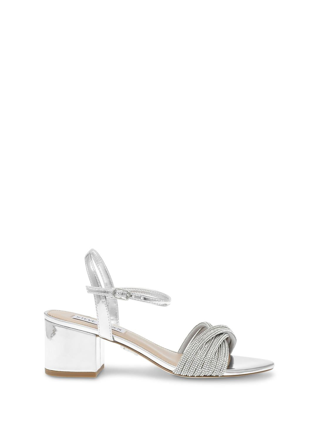 Steve Madden Ismeria argento con strass ISMERIA ARGENTO STEVE MADDEN 