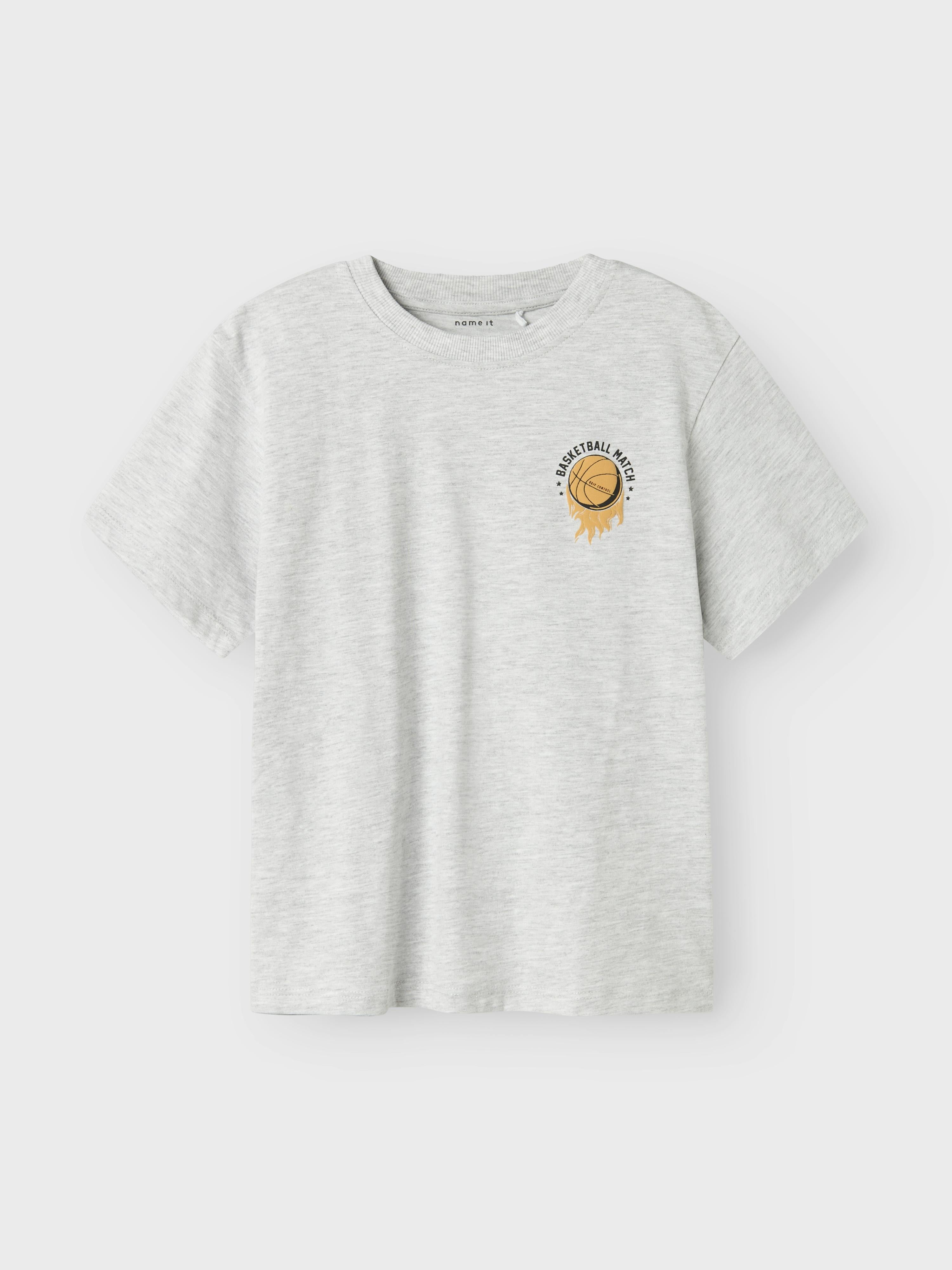 Name It t-shirt kids grigio Basketball Match 13238845 GRIGIO NAME IT 
