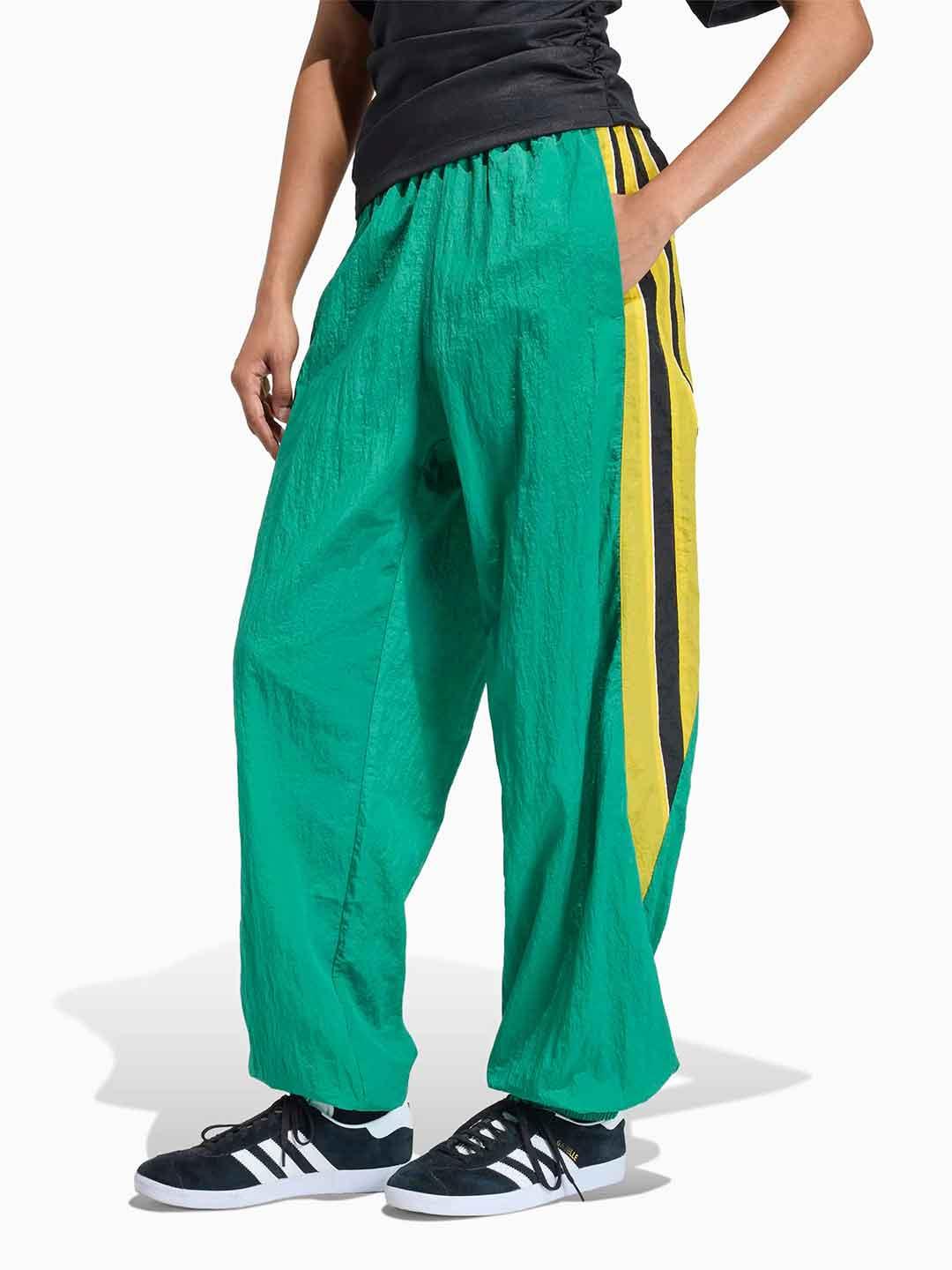 Adidas Santiago pantaloni verde KD2971 VERDE ADIDAS 