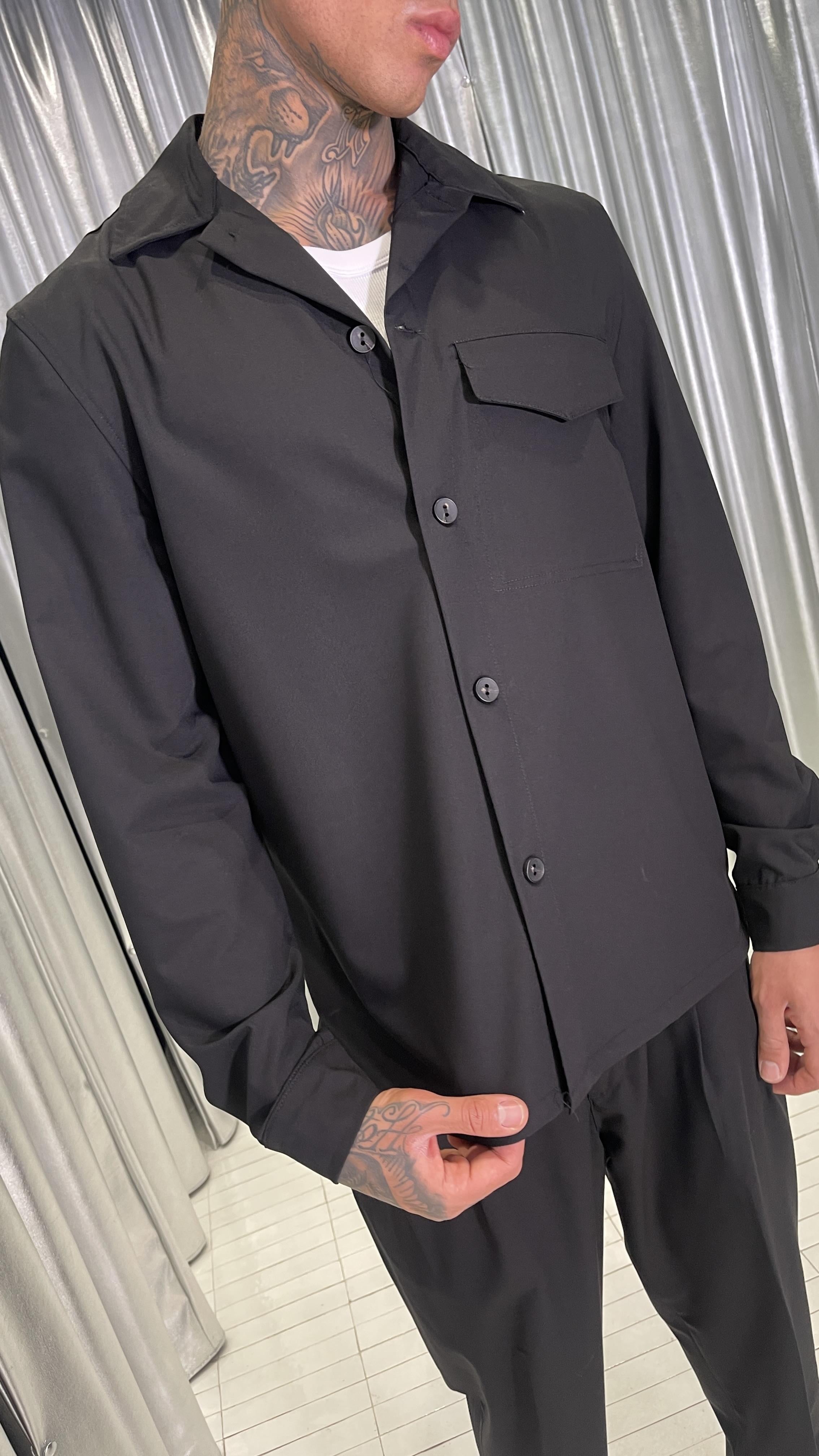 Pret A Porter camicia nero 70008 NERO PRET A PORTER 