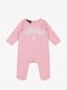 Dsquared 2 tutina neonato rosa intera