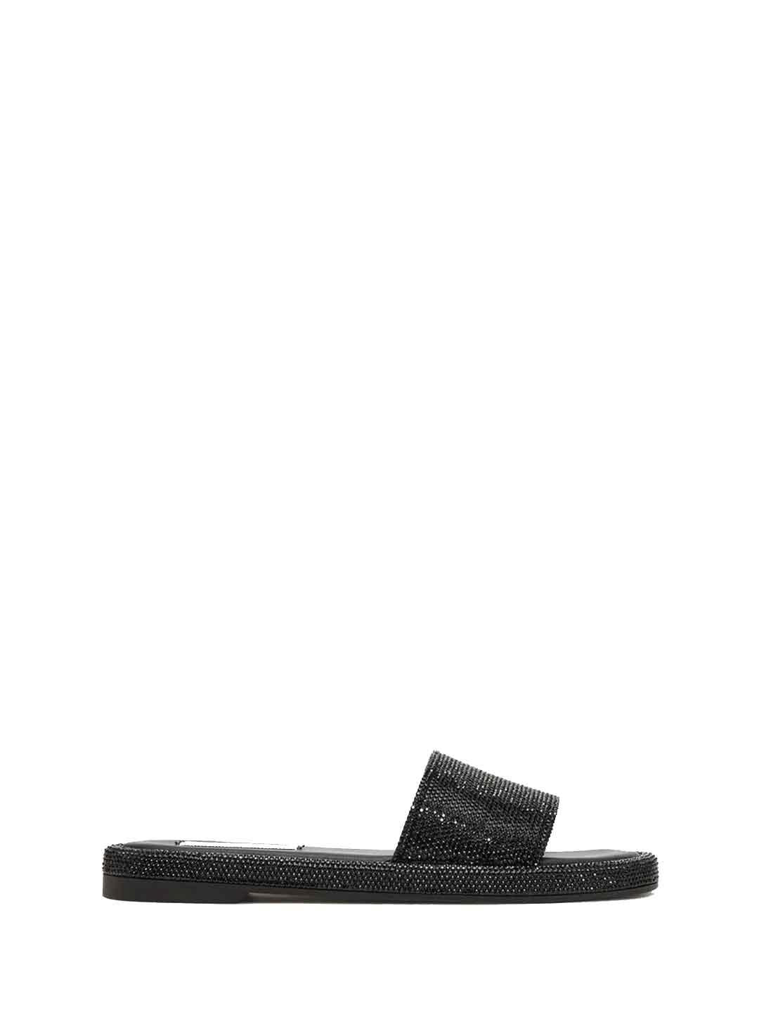Steve Madden Achieve sandali nero con strass ACHIEVE NERO STEVE MADDEN 