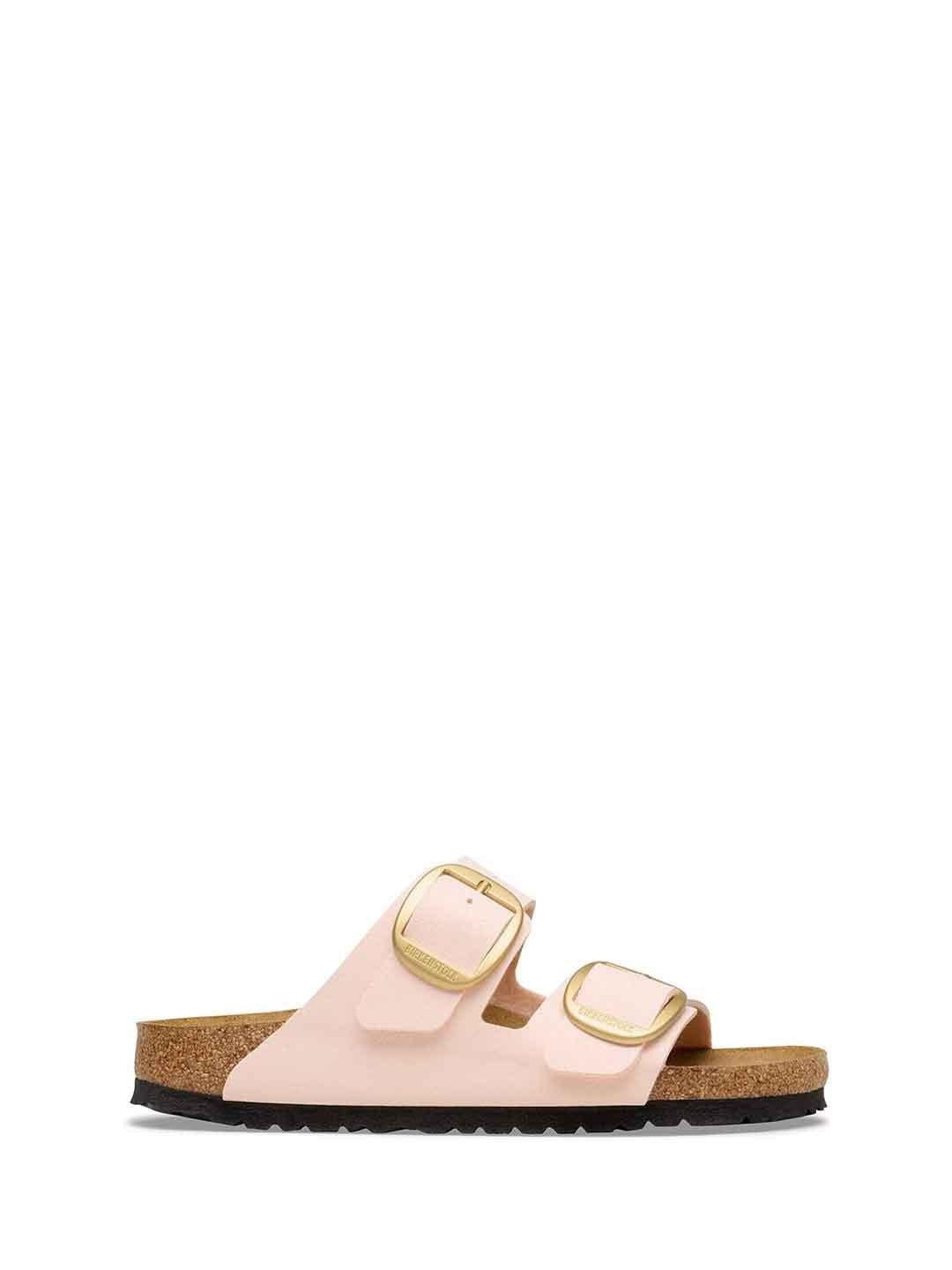 Birkenstock Arizona Big Buckle sandali rosa con fibbia oro 1031566 ROSA BIRKENSTOCK 