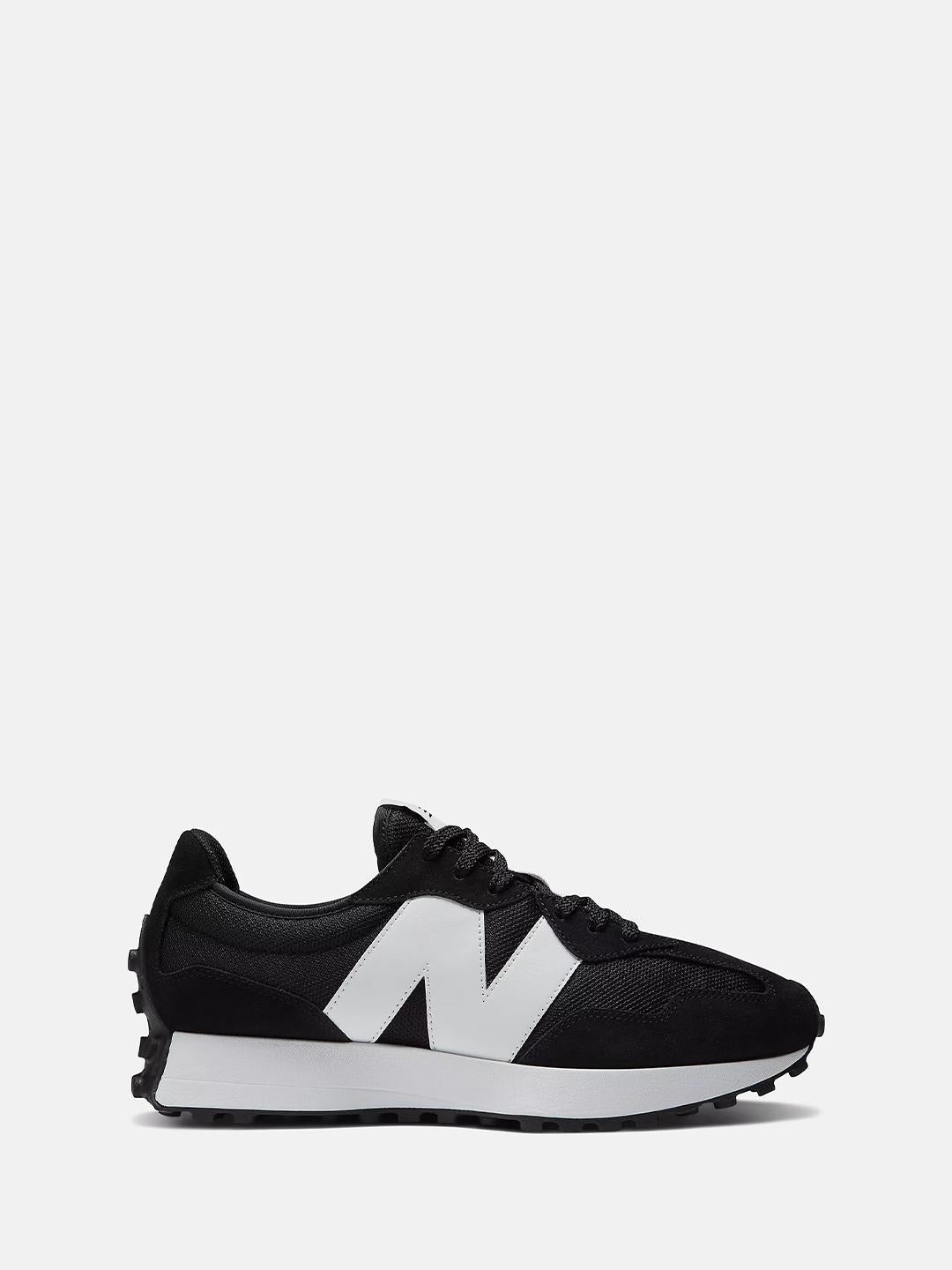 New Balance 327 sneakers nero con logo bianco MS327CBW NERO NEW BALANCE 