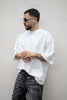 Present Day t-shirt bianco con borchie