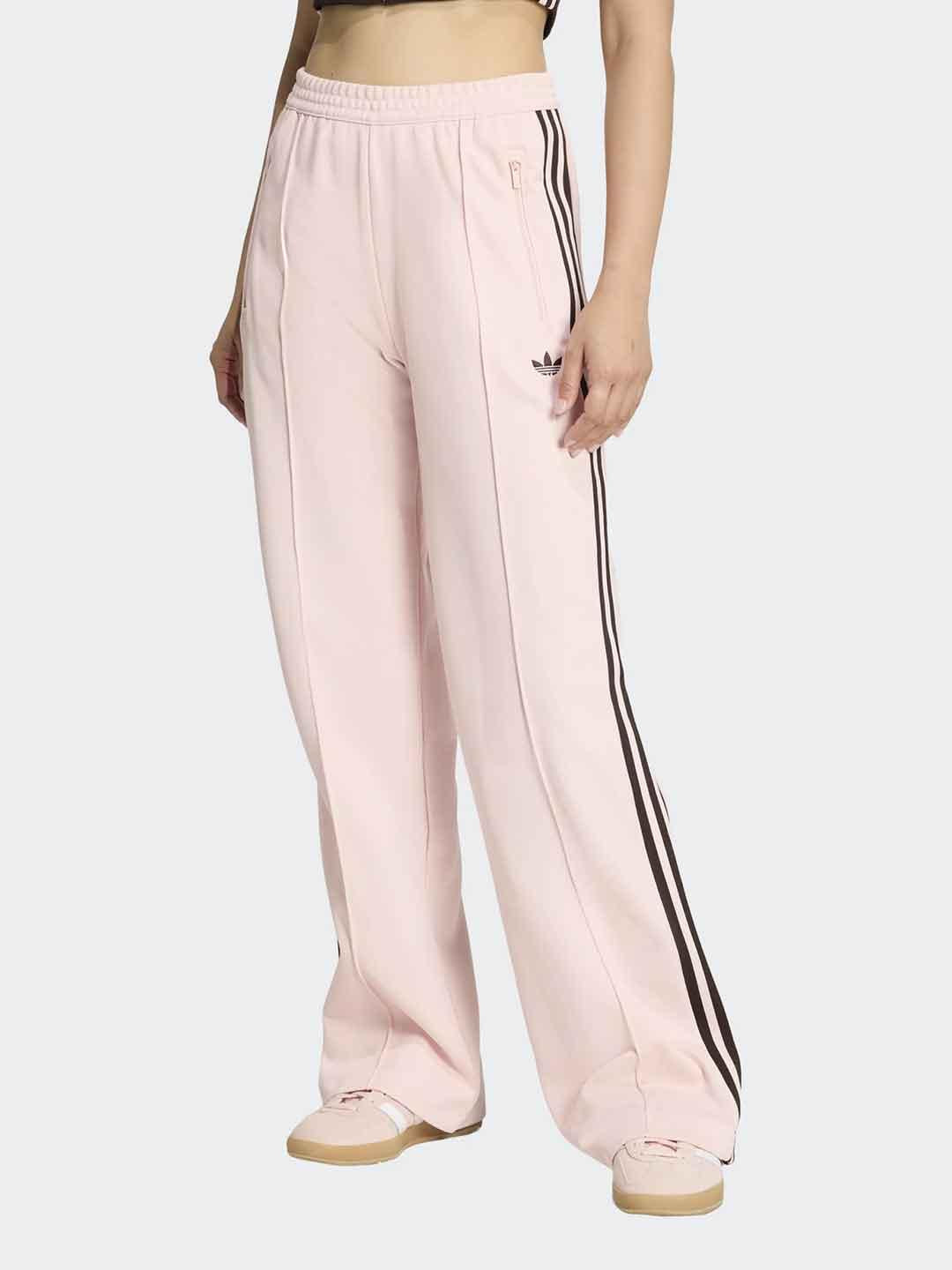 Adidas Adicolor pantaloni rosa con bande marroni KE3896 ROSA ADIDAS 