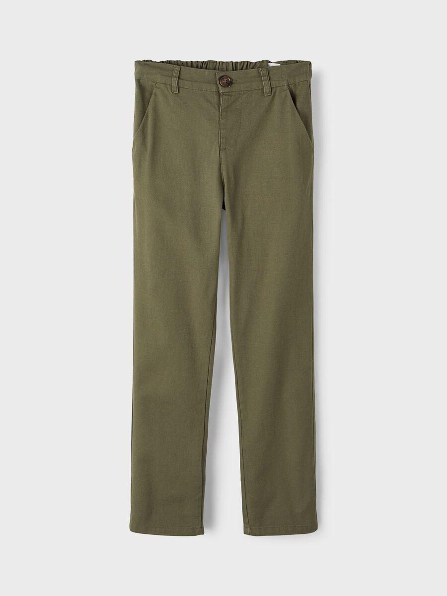 Name It kids pantaloni in cotone verde 13214151 VERDE NAME IT 