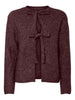 Pieces maglione bordeaux con fiocchi