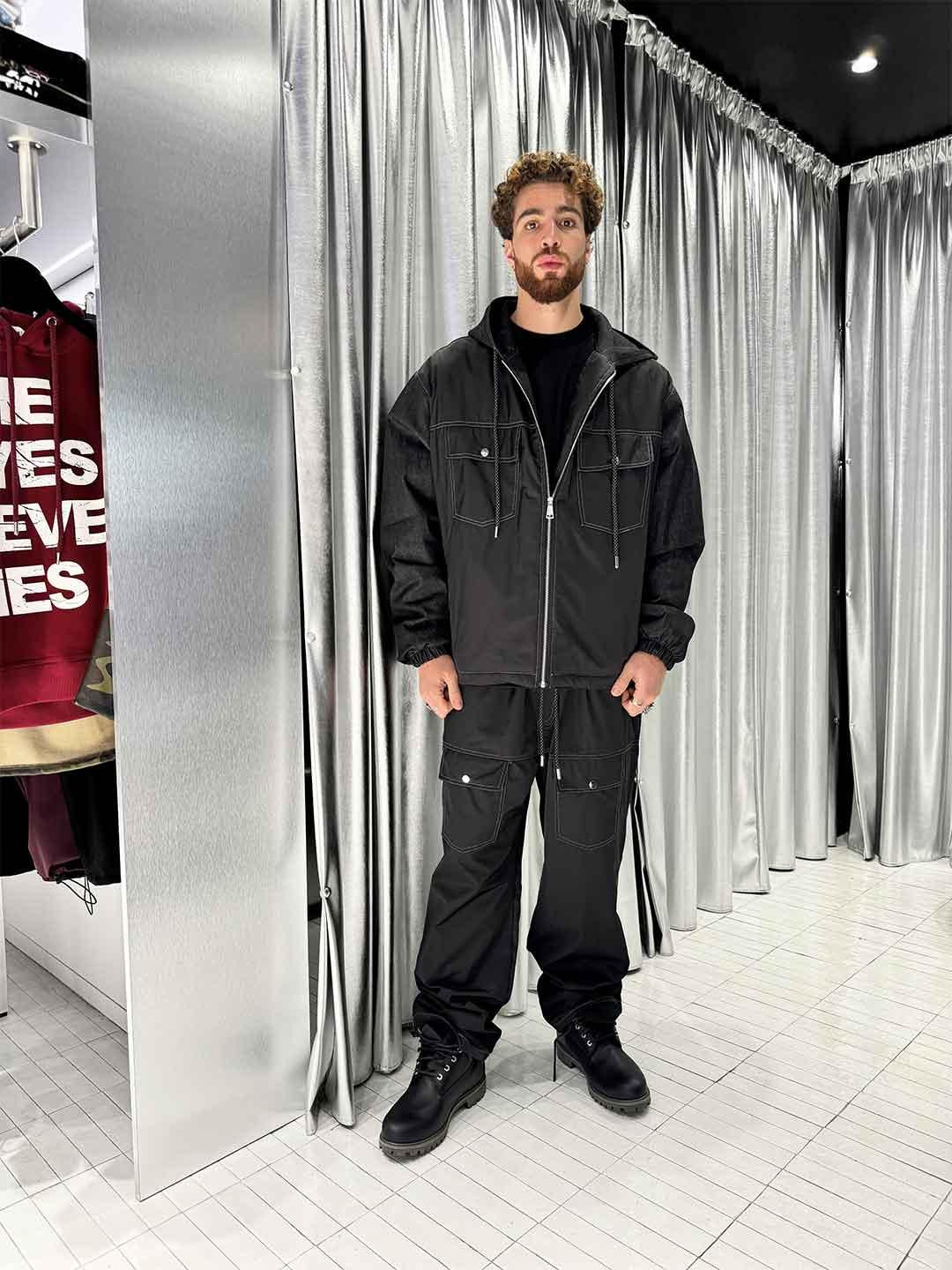 All Five New Changes coordinato nero NEW CHANGES NERO ALL FIVE 