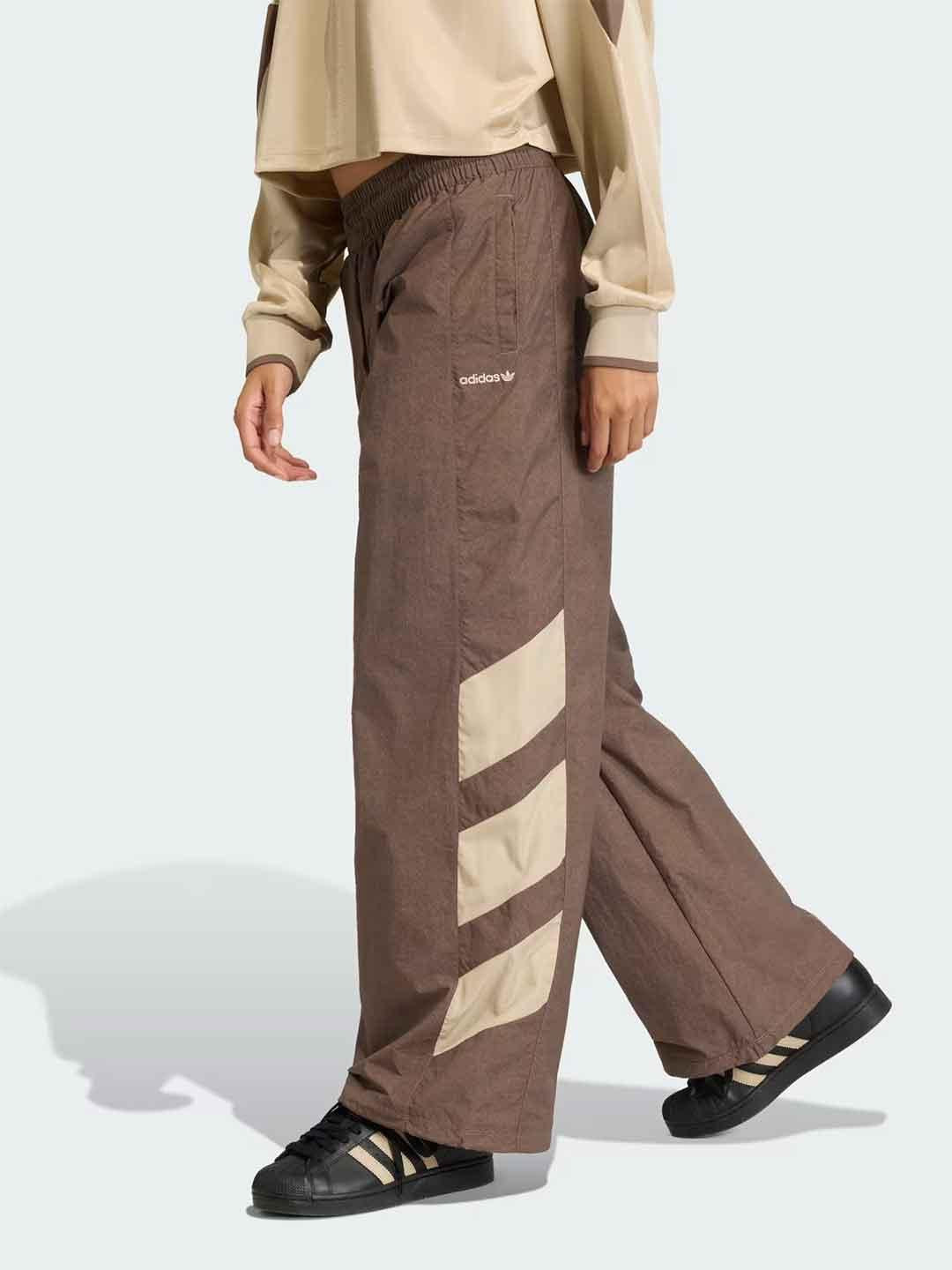 Adidas pantaloni marrone KD879 MARRONE ADIDAS 