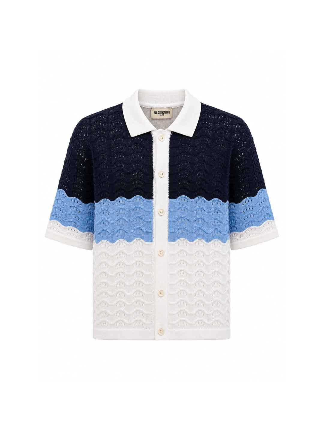 All Or Nothing Degrade polo blu DEGRADE BLU ALL OR NOTHING 