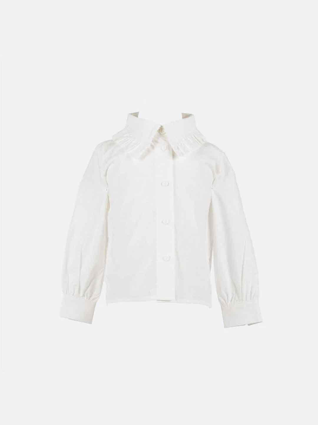 Twinset camicia kids bianco con colletto 252GB2190 BIANCO TWINSET 