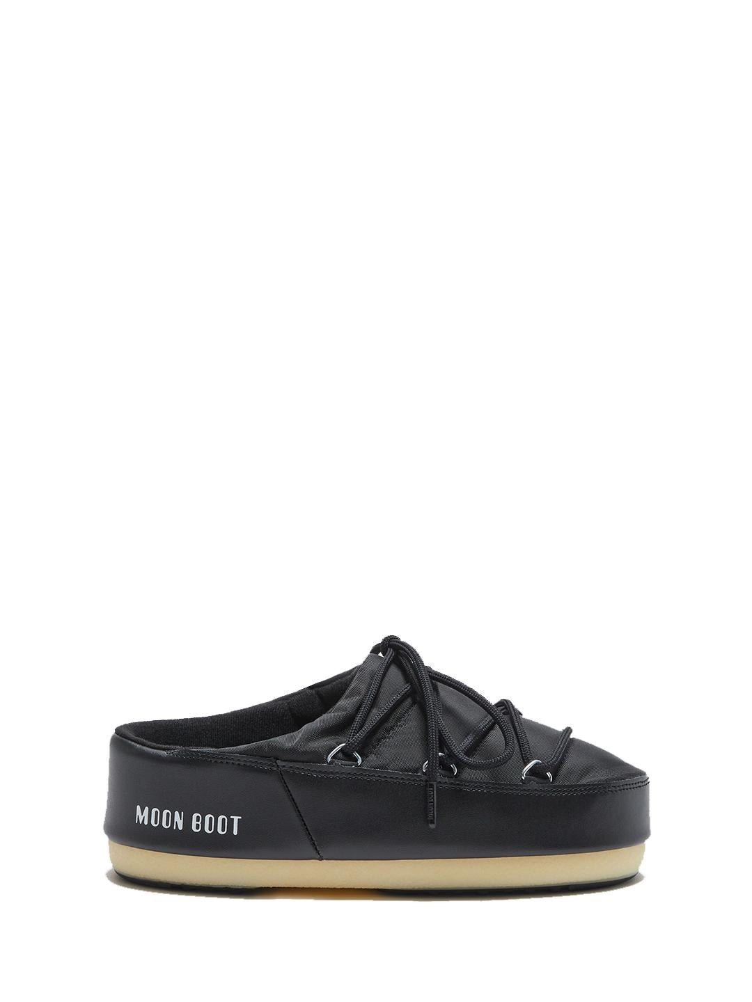Moon Boot Evx Mule sabot nero in Nylon 1470030 NERO MOON BOOT 
