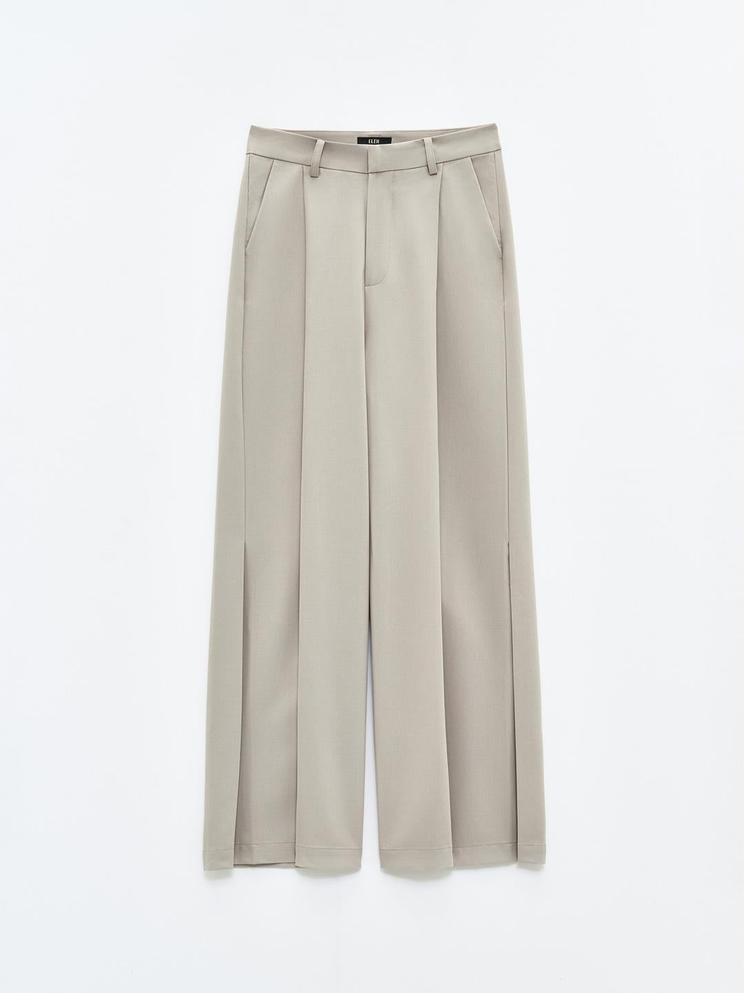 Eleh pantaloni beige ampi 0101 BEIGE ELEH 