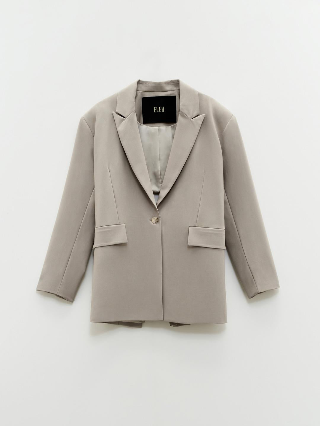 Eleh giacca beige con fiocco 0102 BEIGE ELEH 