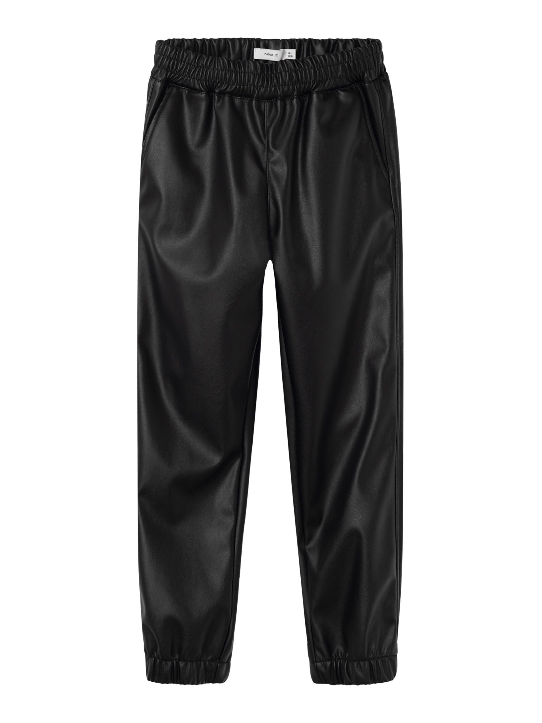 Name It pantaloni kids nero in pelle 13224344 NERO NAME IT 