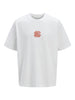 Jack & Jones t-shirt bianco con grafica