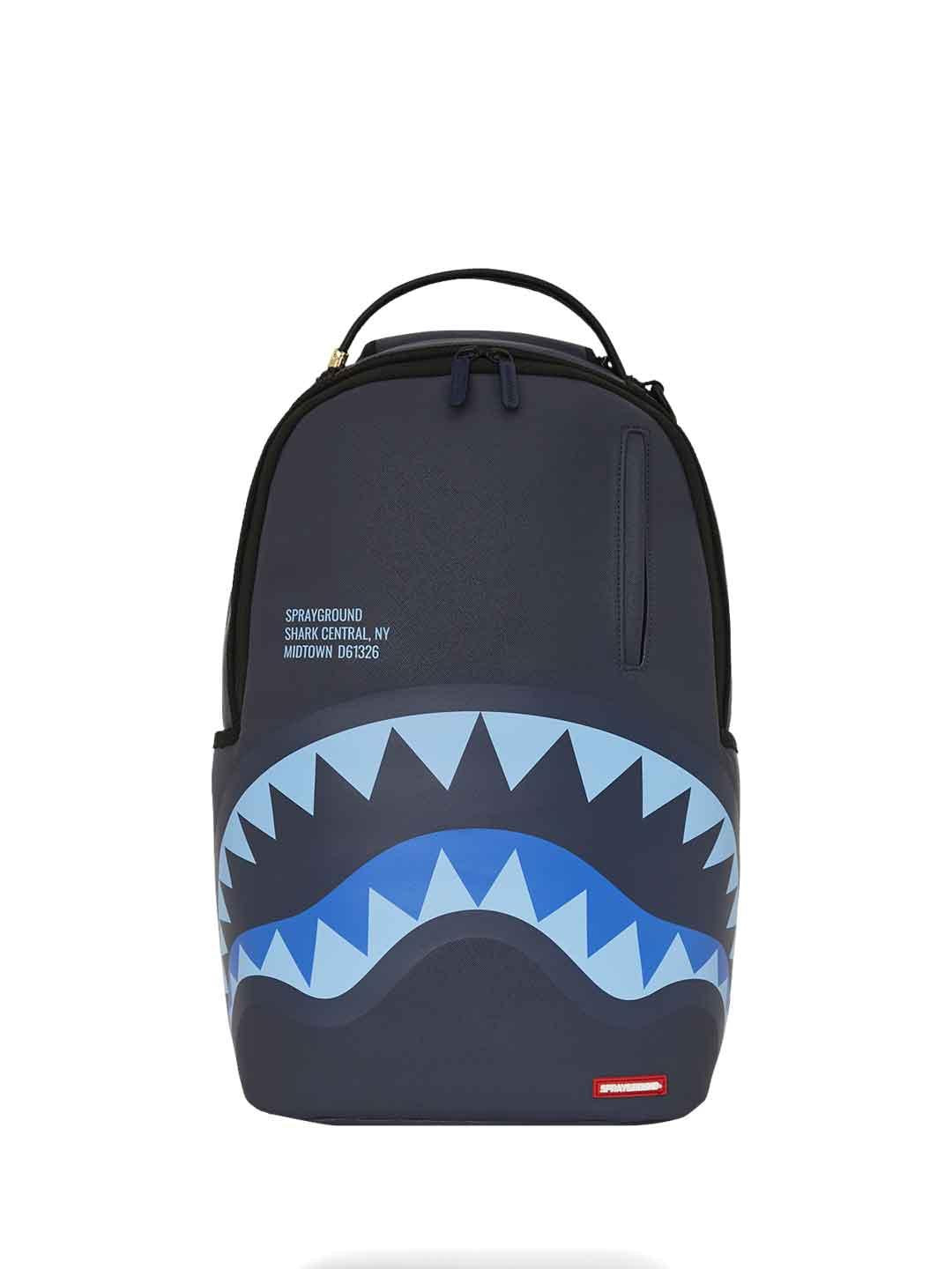 Sprayground Shark Central Midnight zaino blu 910B7633NSZ BLU SPRAYGROUND 