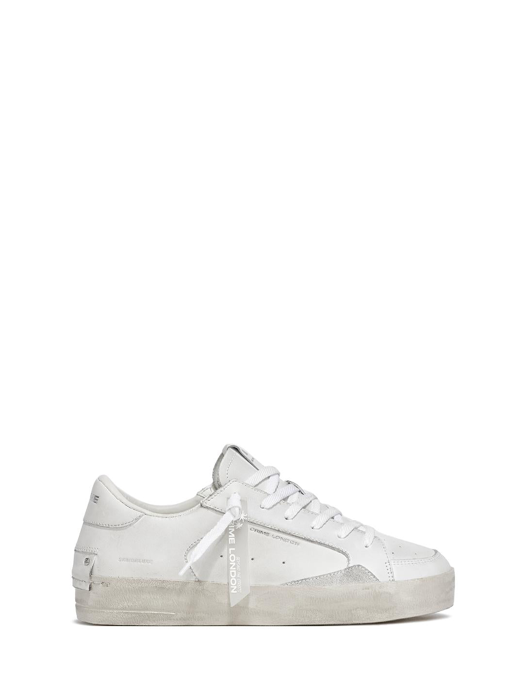 Crime Sk8 Deluxe All White sneakers bianco 16103 BIANCO CRIME 
