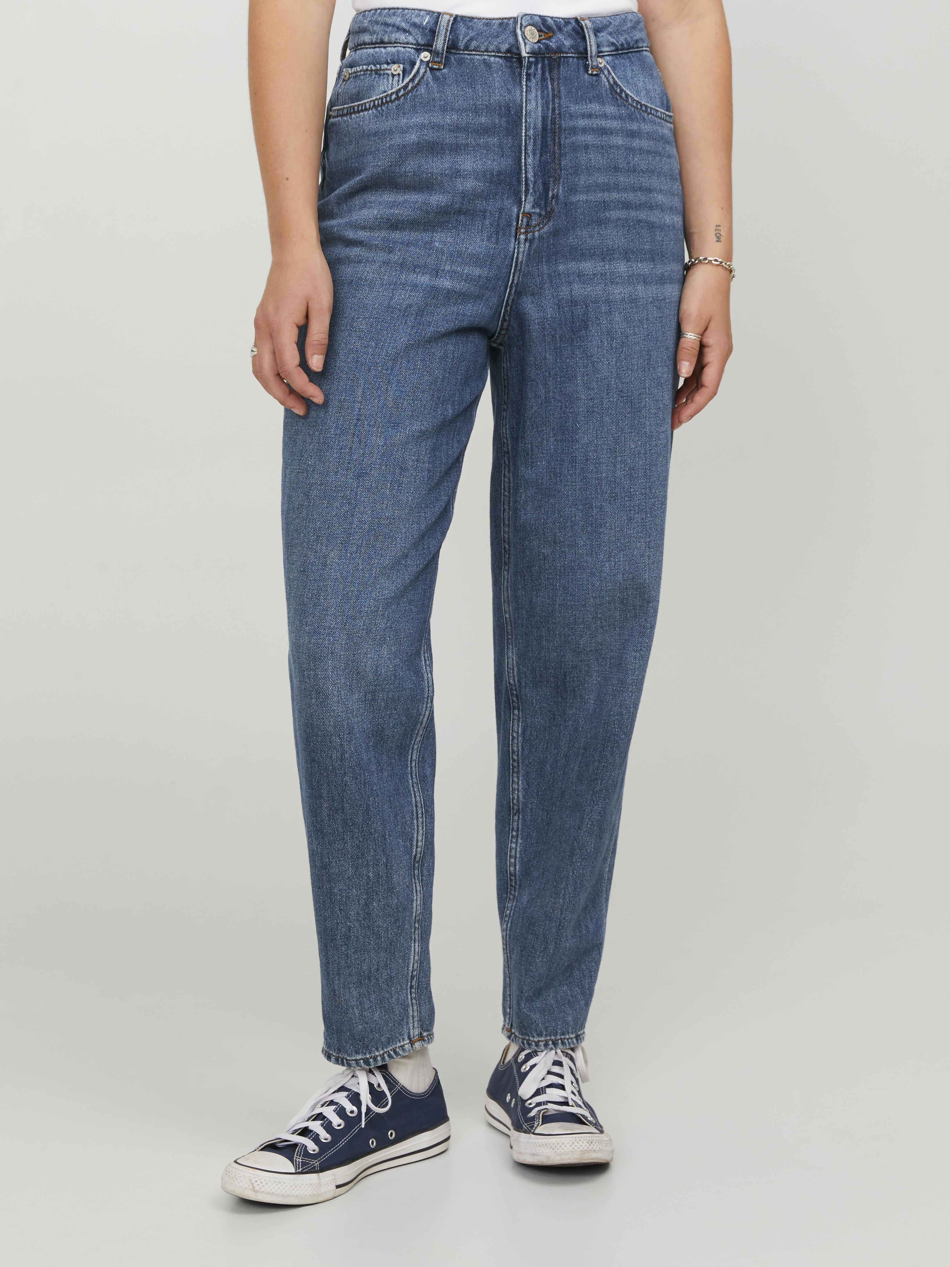 JJXX Lisbon jeans blu mom fit 12217335 BLU JJXX 