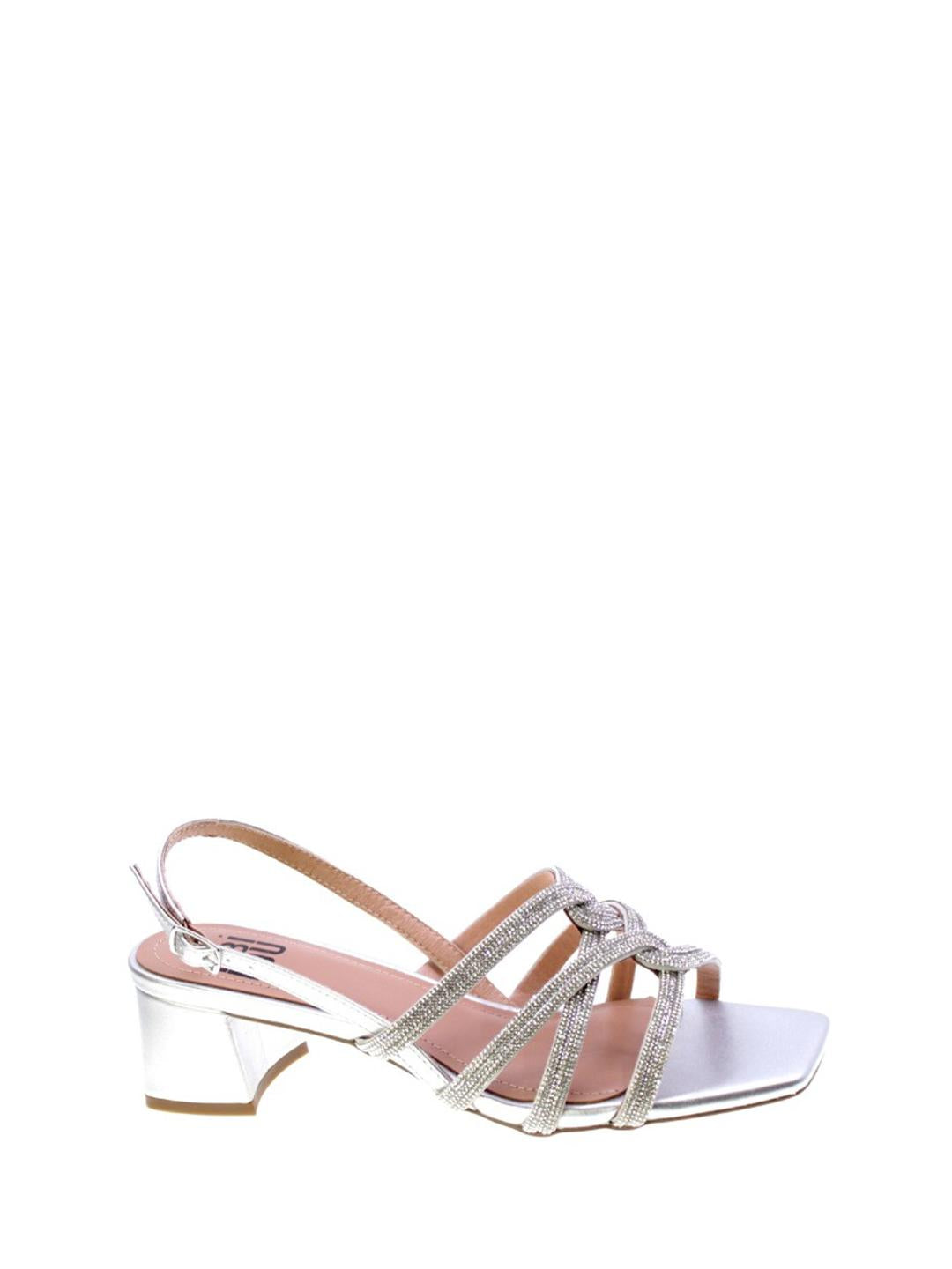 Bibi lou sandali argento con tacco e strass 867Z00HG ARGENTO BIBI LOU 