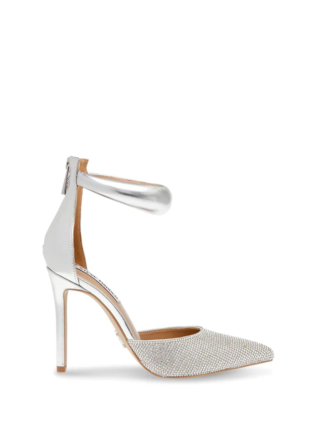 Steve Madden Ele-R Crystal decolletè argento con strass ELE-R ARGENTO STEVE MADDEN 