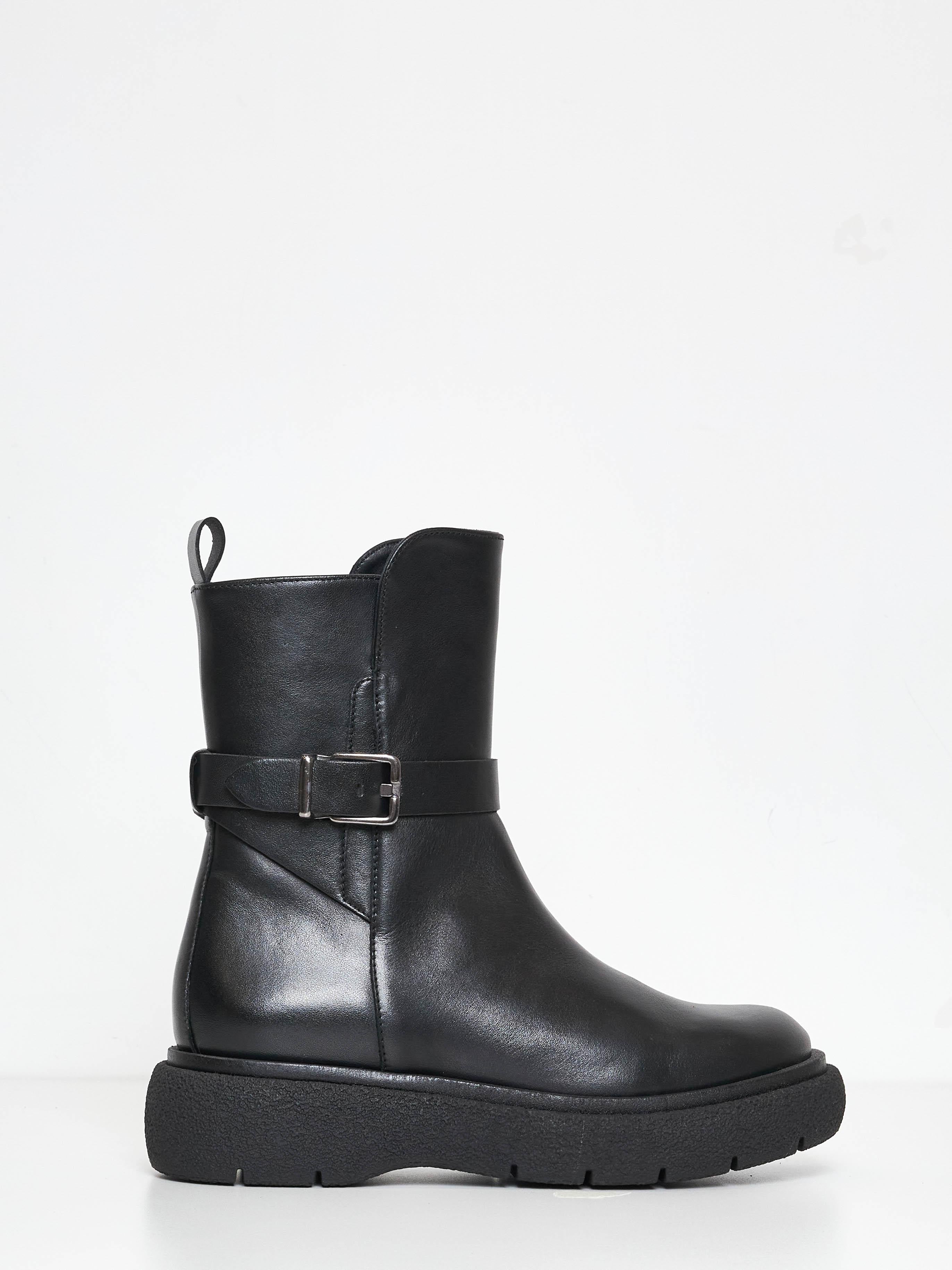 Carmens Sophie Brace anfibio nero con fibbia 54005 NERO CARMENS 