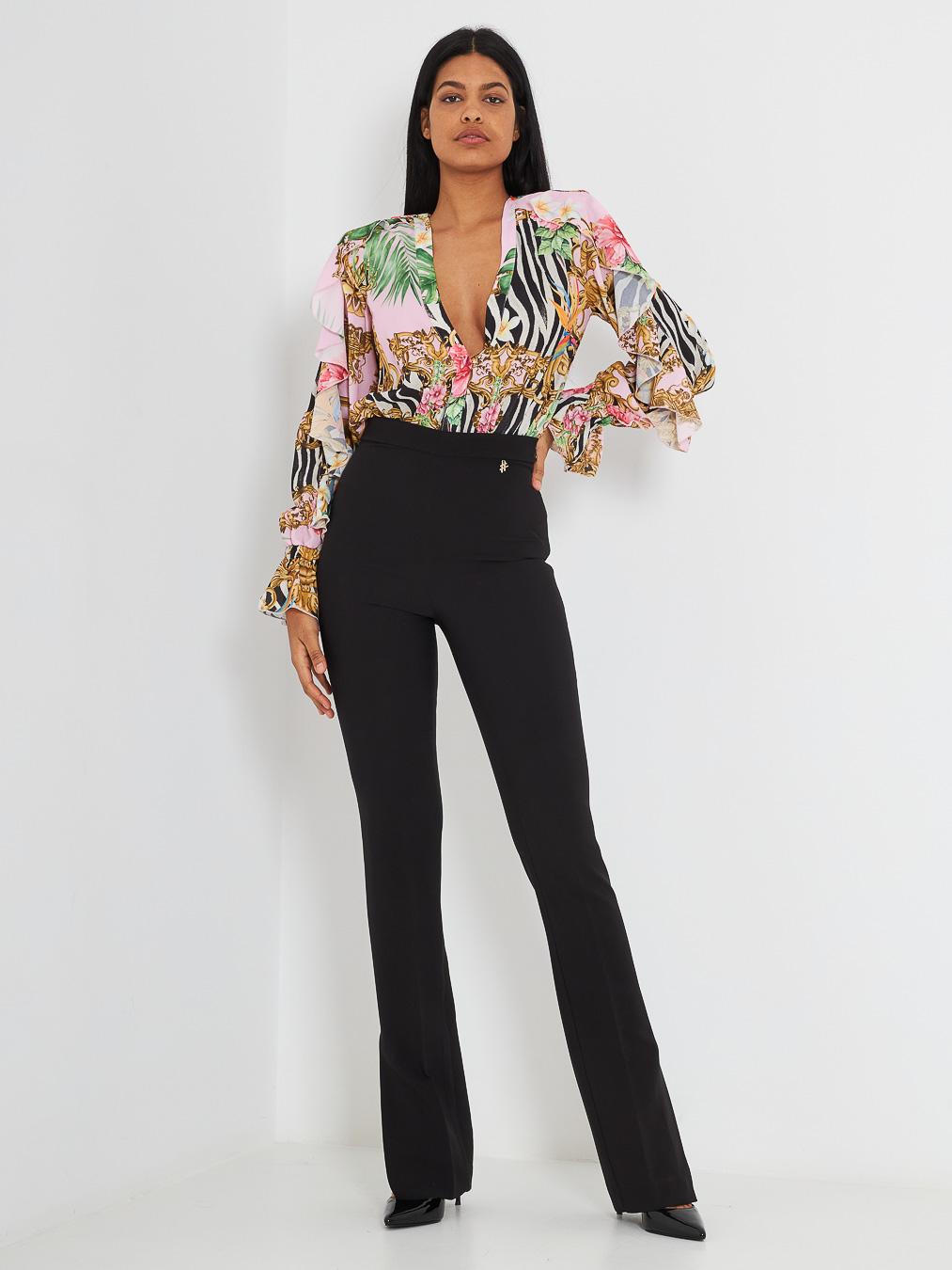 S#it pantaloni nero SH23035 NERO S#IT 