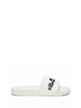 Ellesse ciabatta bianco con logo nero