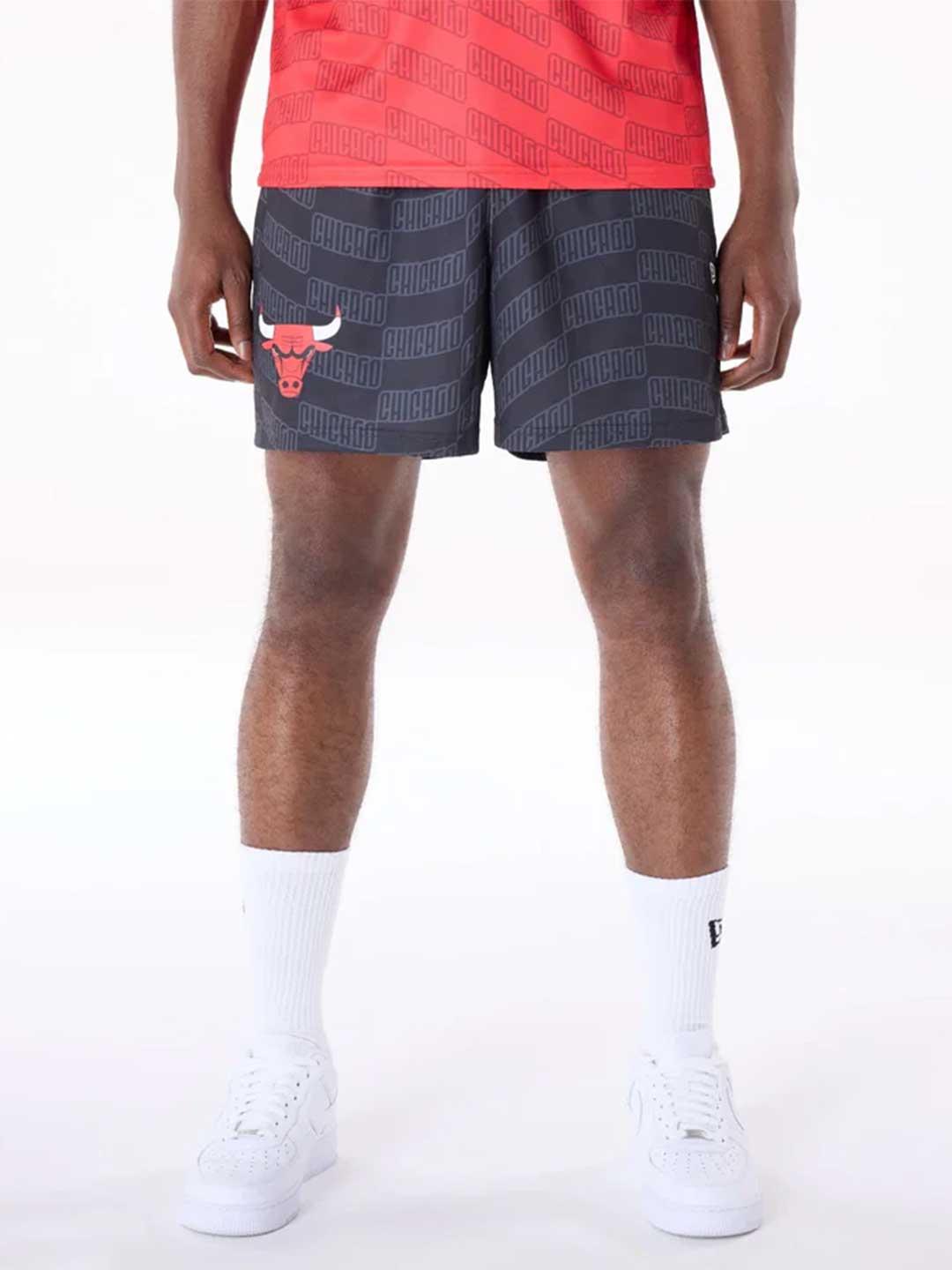 New Era bermuda nero Chicago Bulls 60596430 NERO NEW ERA 