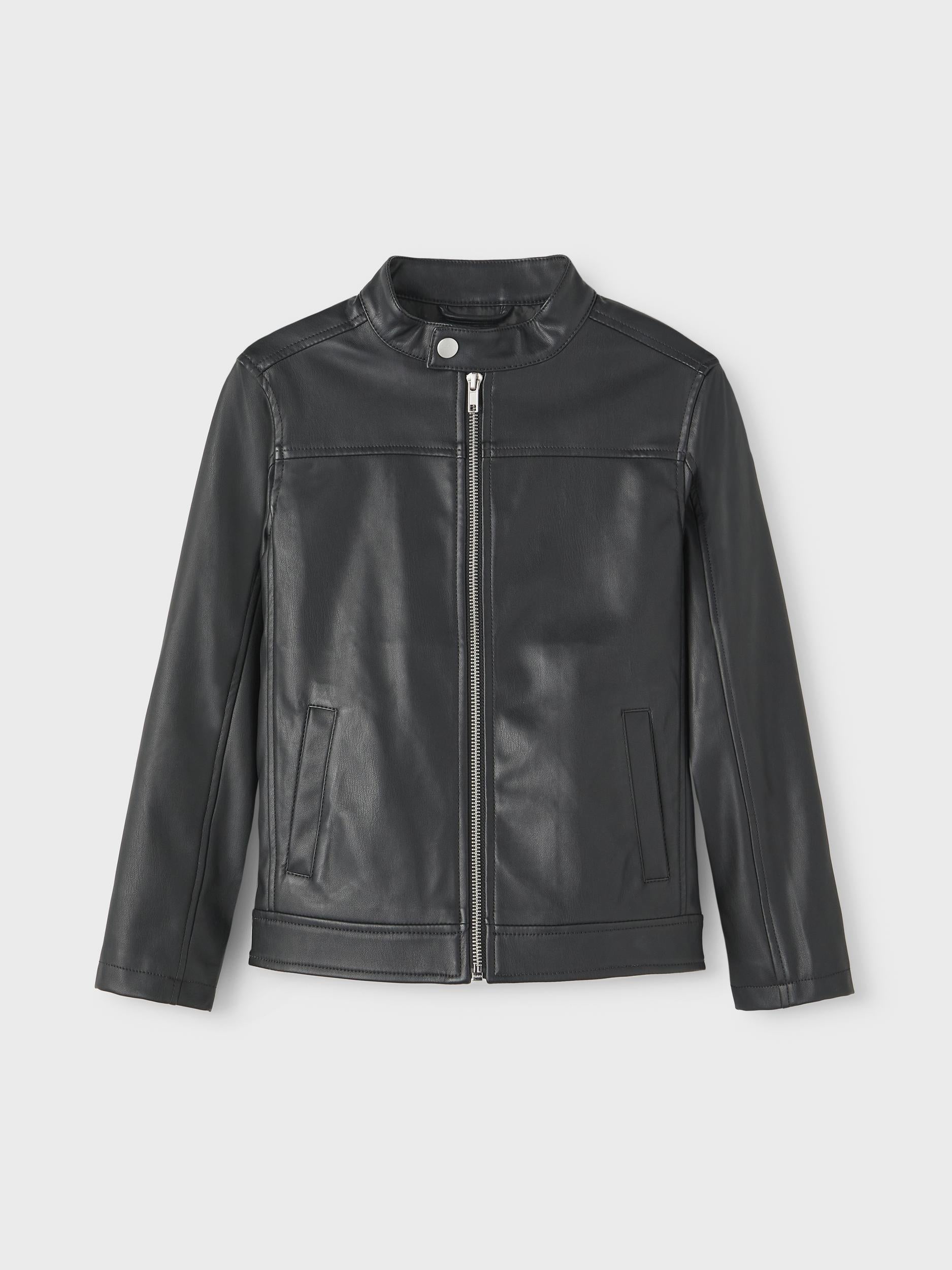 Name It kids giubbino in finta pelle nero 13217831 NERO NAME IT 