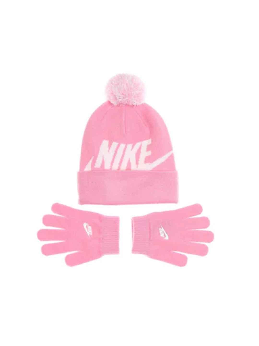 Nike cappello kids rosa set con guanti 8A2695-A8F ROSA NIKE 