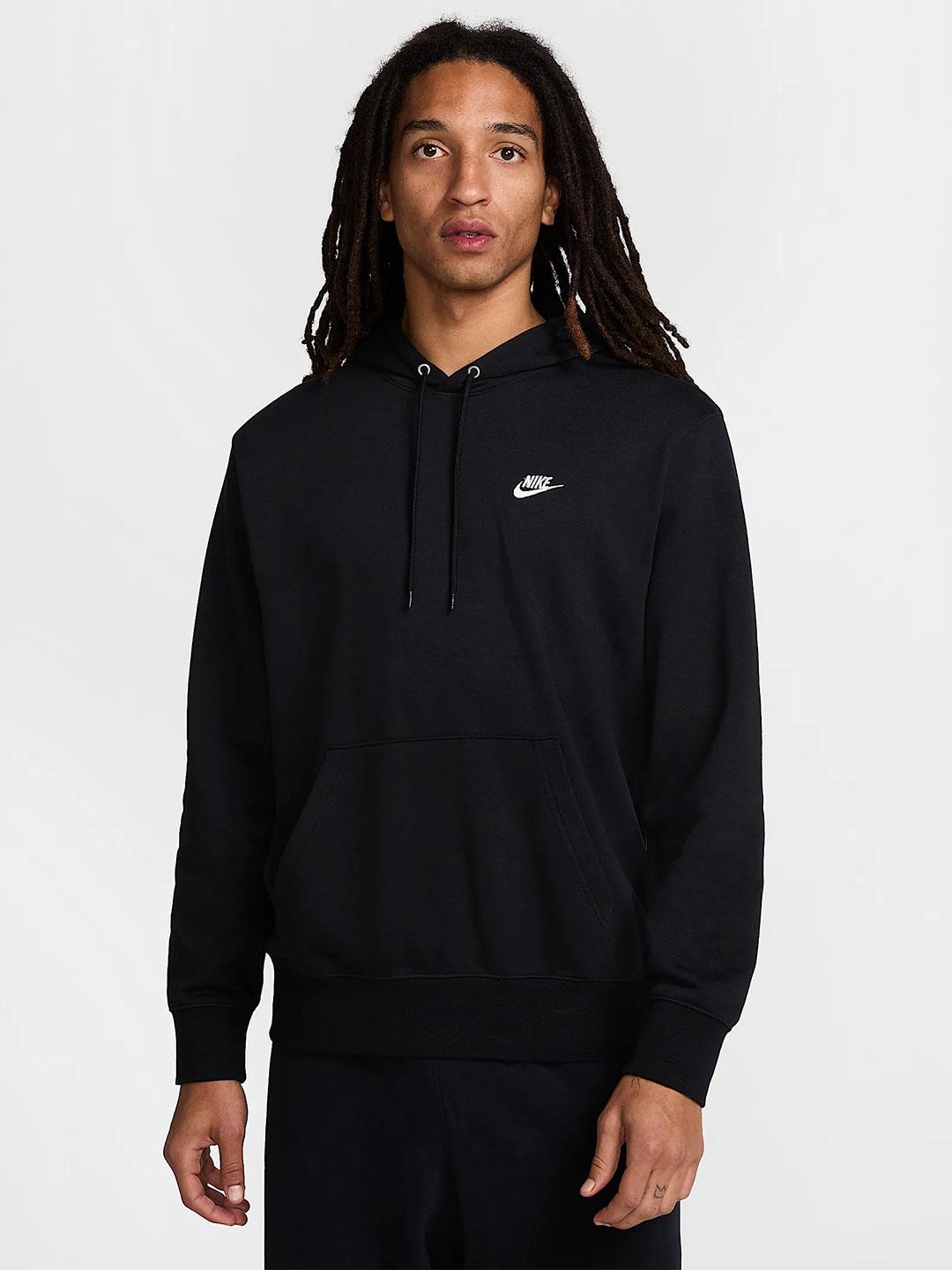 Nike felpa nero con cappuccio FN3866-010 NERO NIKE 