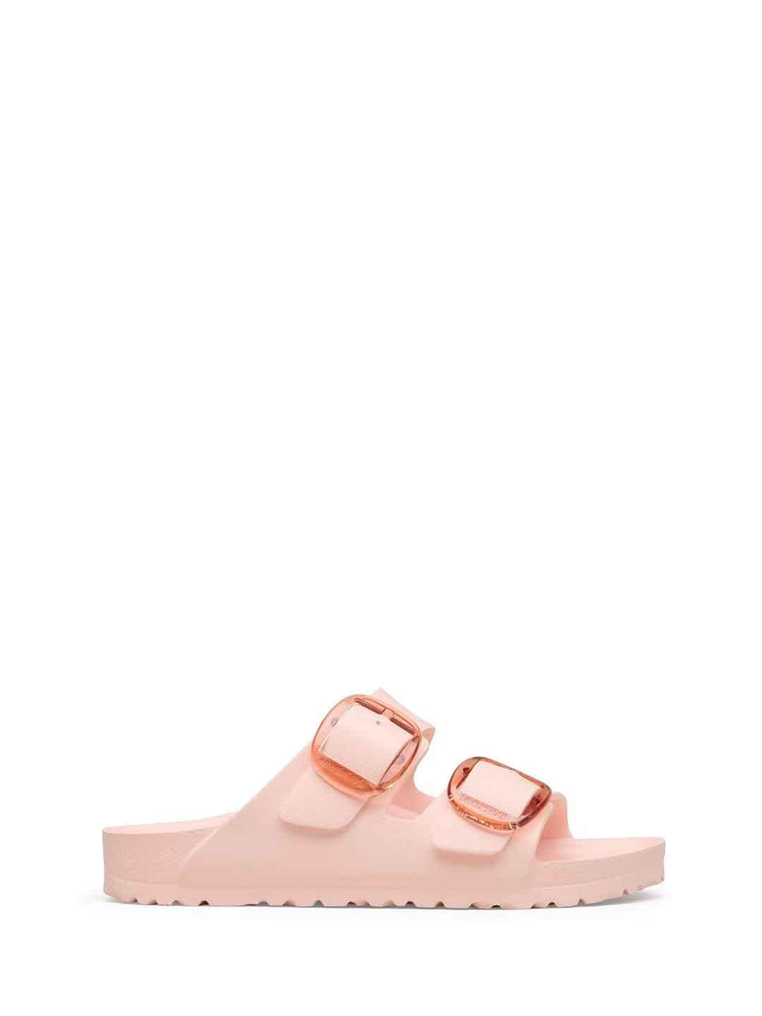 Birkenstock Arizona Big Buckle sandali rosa in gomma fibbia grande 1031283 ROSA BIRKENSTOCK 