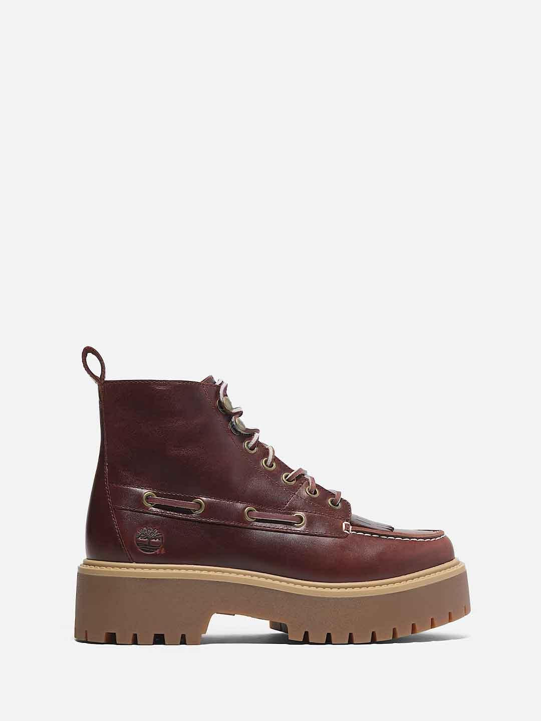 Timberland Stone Street anfibio bordeaux con frange TB0A27YZ BORDEAUX TIMBERLAND 