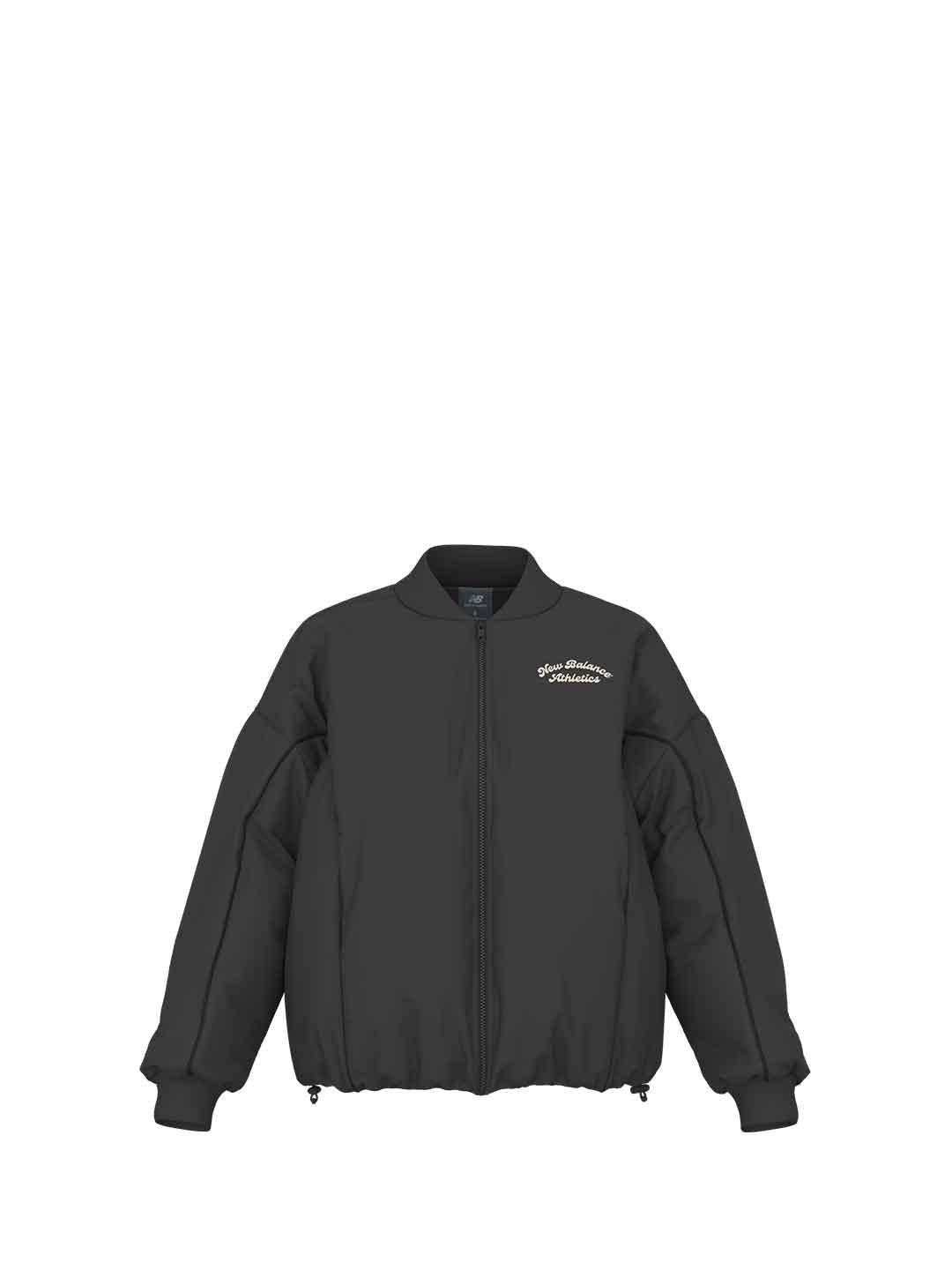 New Balance giubbino nero crop WJ53502 NERO NEW BALANCE 